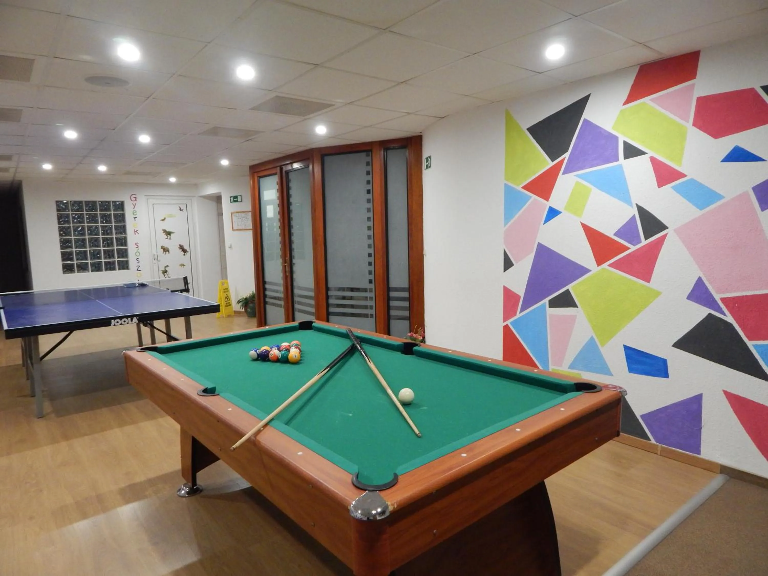 Game Room in Panorama Hotel Noszvaj