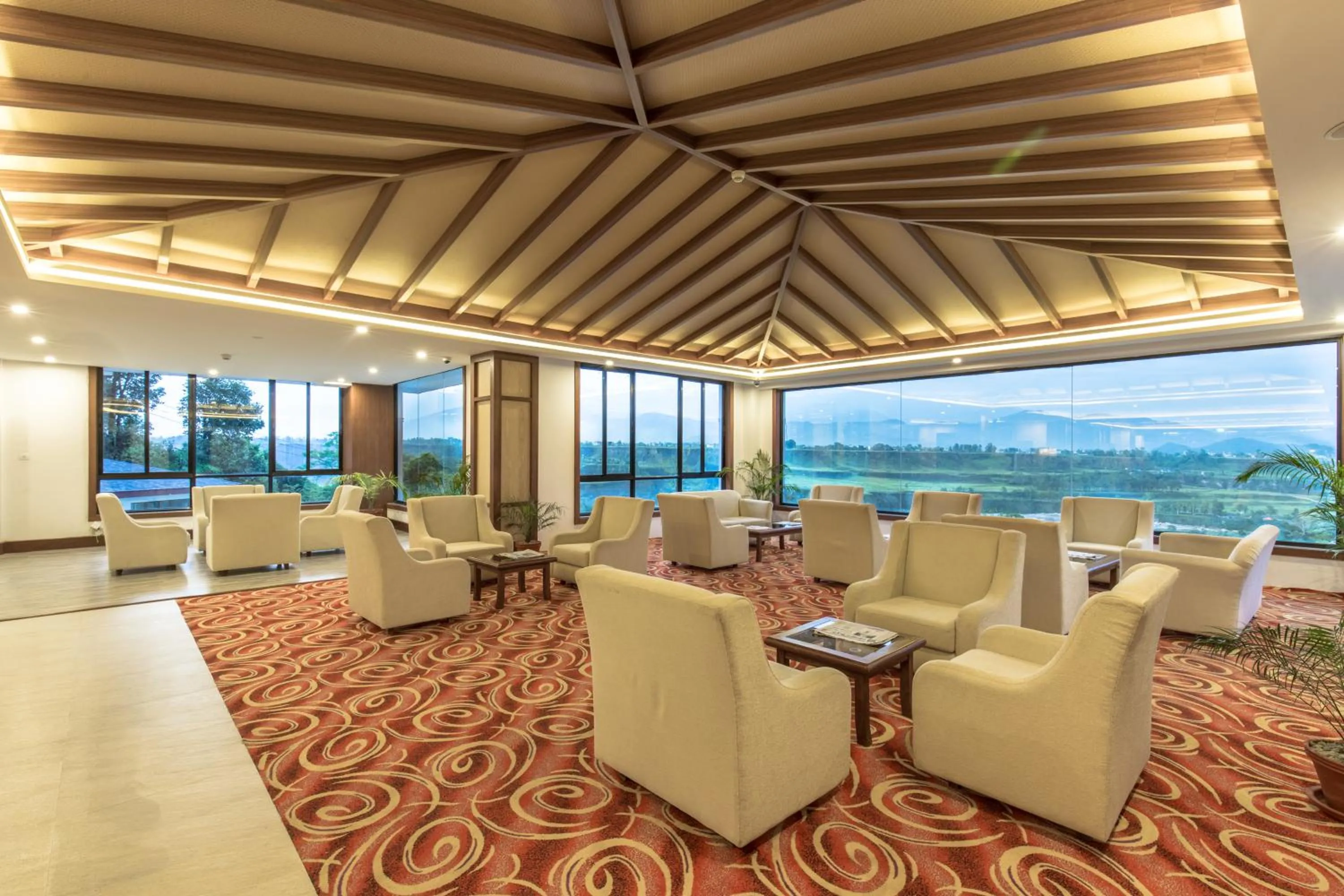Lobby or reception in Mountain Glory Forest Resort and Spa, Pokhara