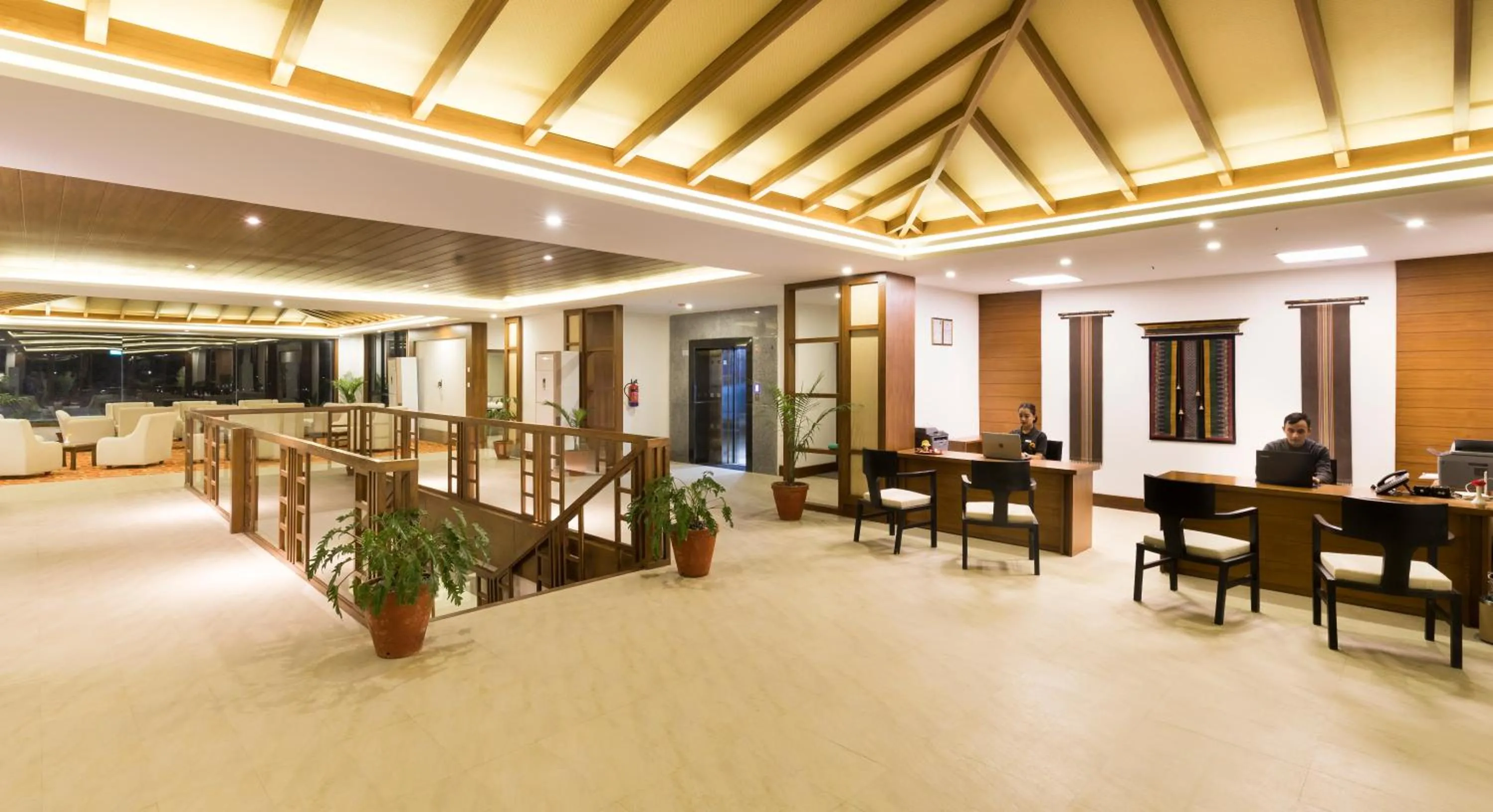 Lobby or reception in Mountain Glory Forest Resort and Spa, Pokhara