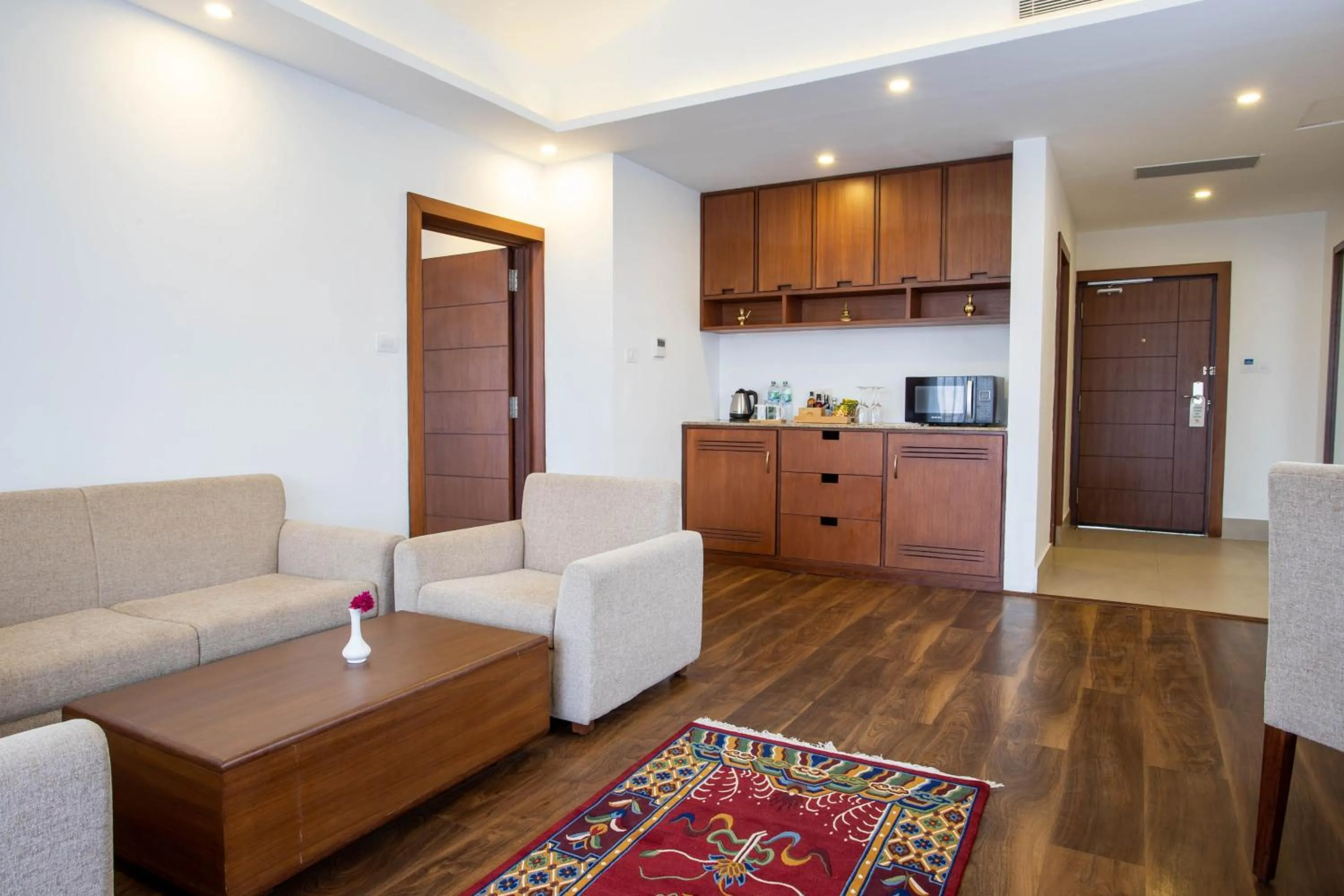 Seating area in Mountain Glory Forest Resort and Spa, Pokhara