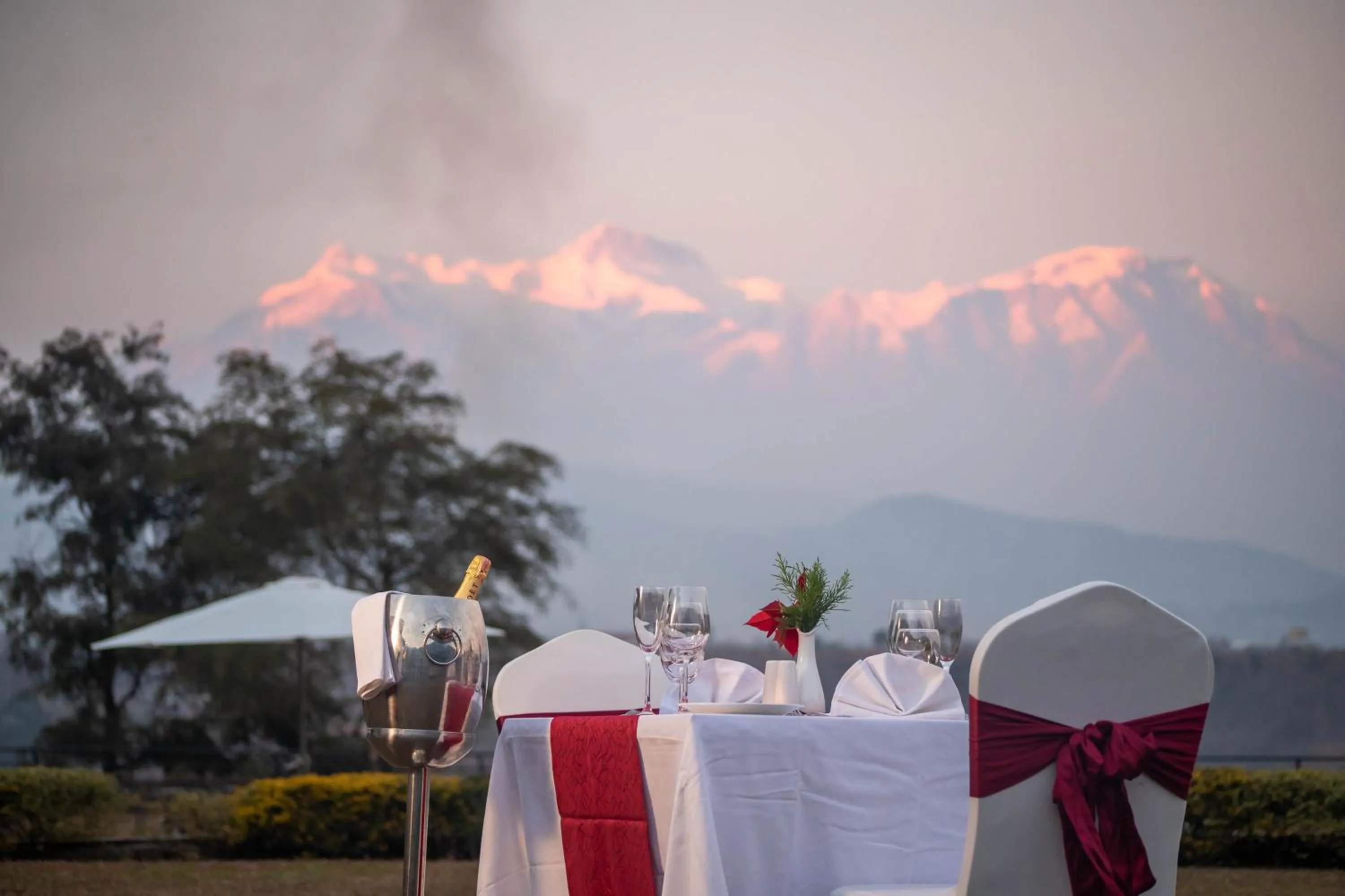View (from property/room) in Mountain Glory Forest Resort and Spa, Pokhara