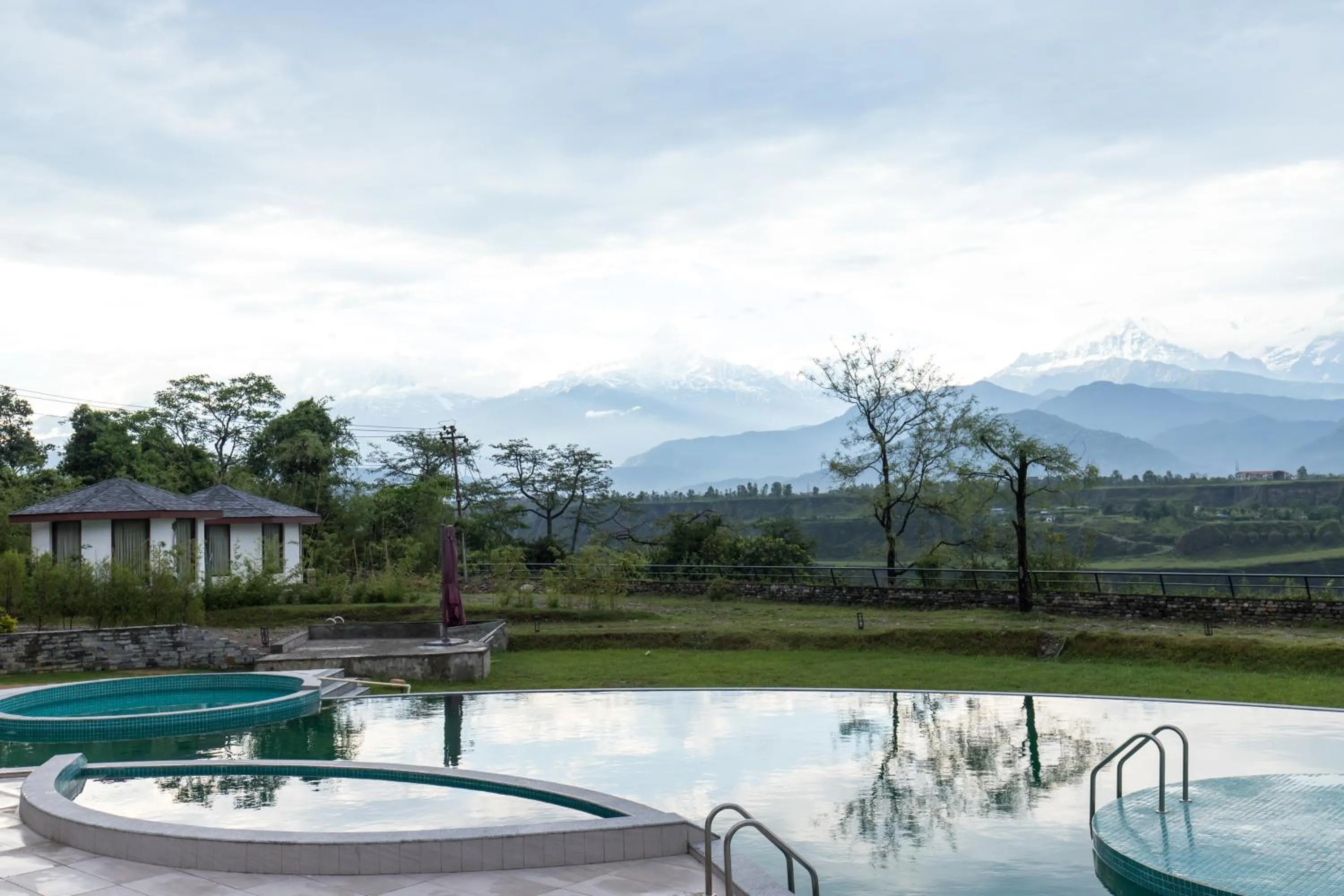 Mountain view in Mountain Glory Forest Resort and Spa, Pokhara