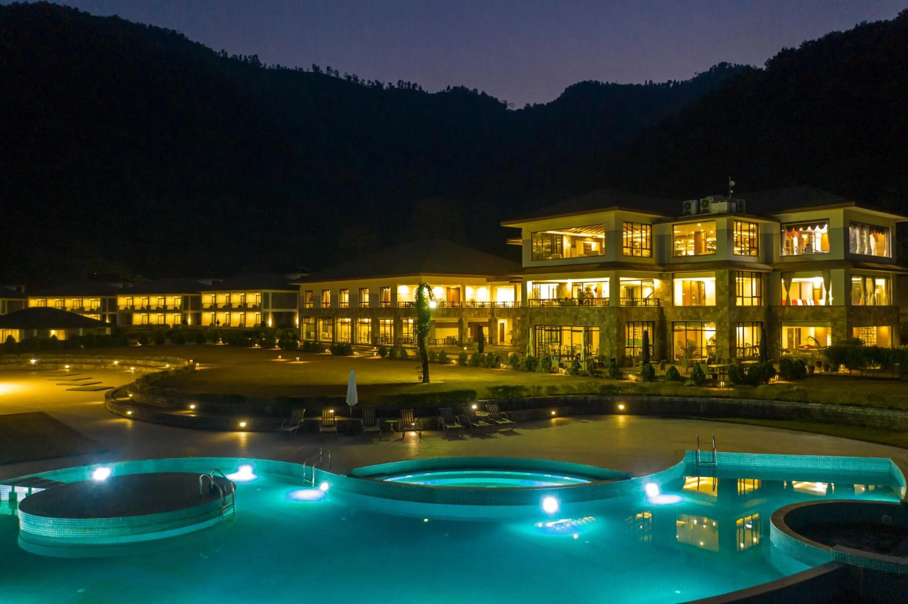 Property building in Mountain Glory Forest Resort and Spa, Pokhara