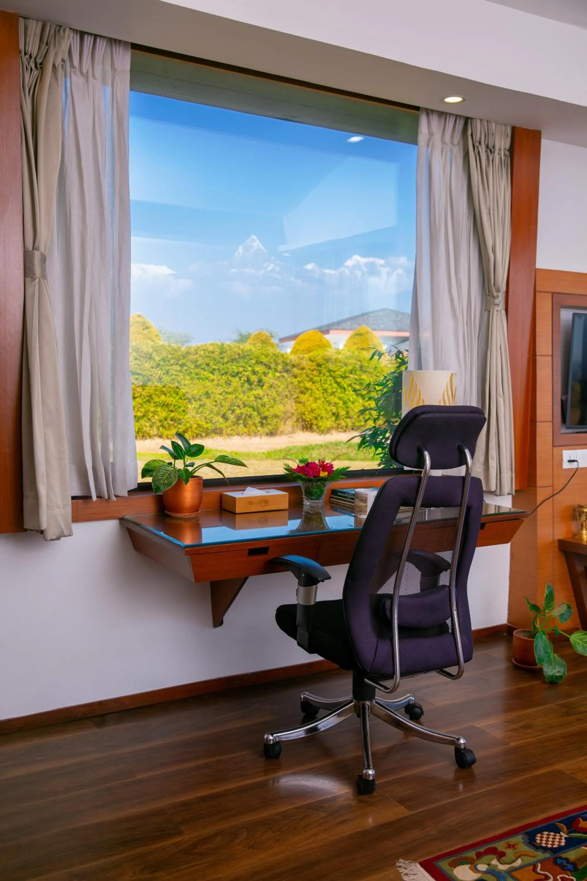 Natural landscape in Mountain Glory Forest Resort and Spa, Pokhara