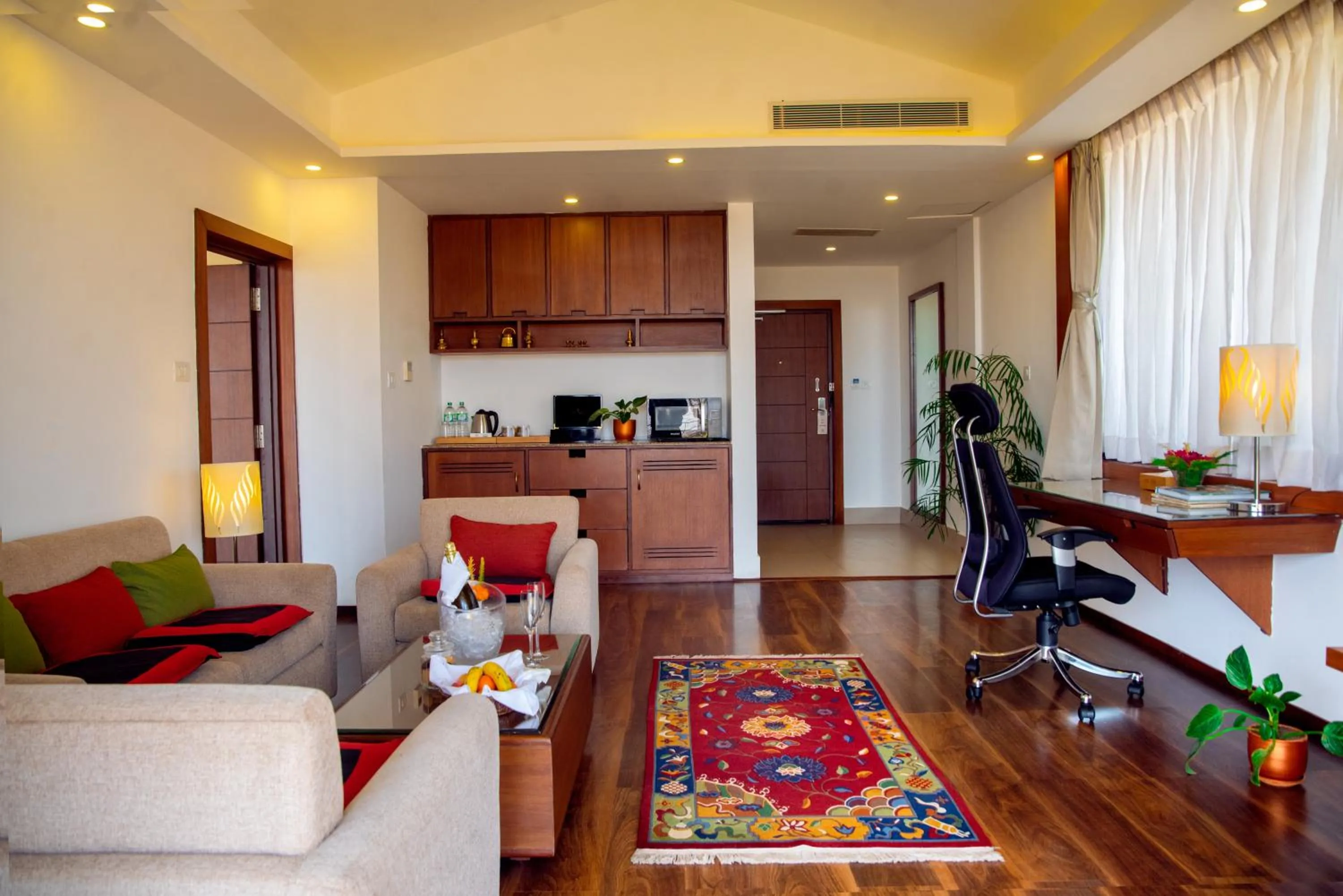 Living room in Mountain Glory Forest Resort and Spa, Pokhara