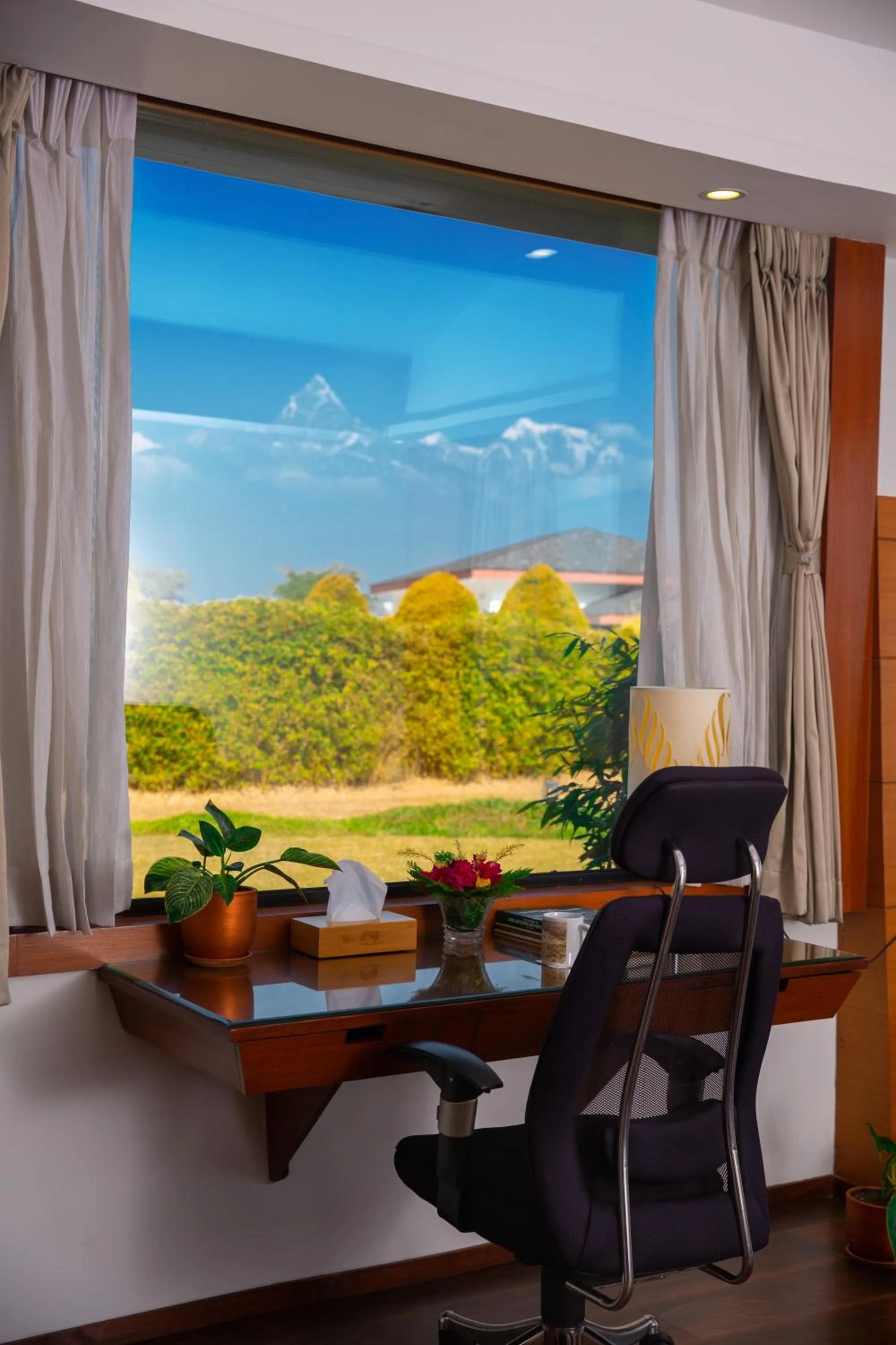 Natural landscape in Mountain Glory Forest Resort and Spa, Pokhara