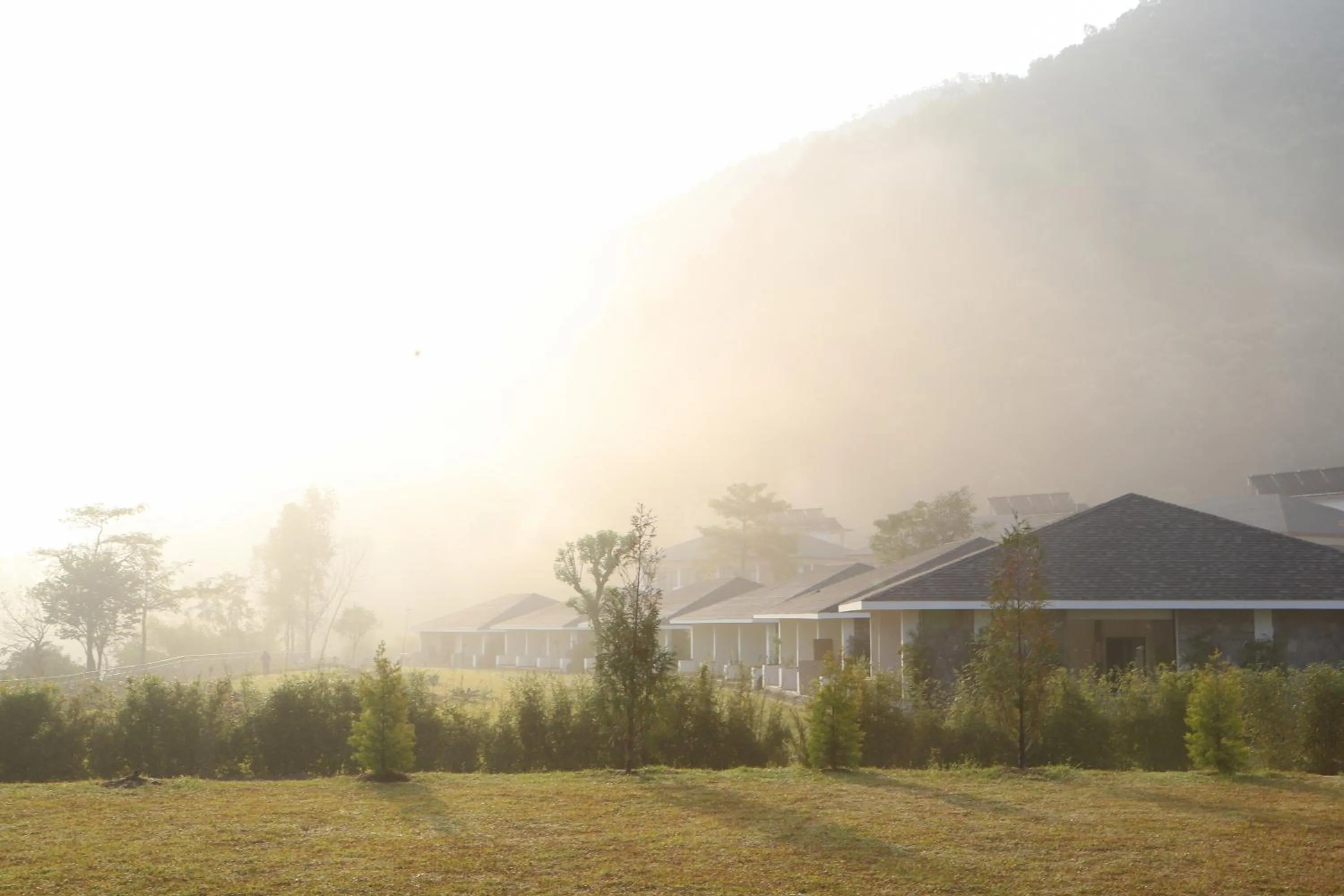 Garden view in Mountain Glory Forest Resort and Spa, Pokhara