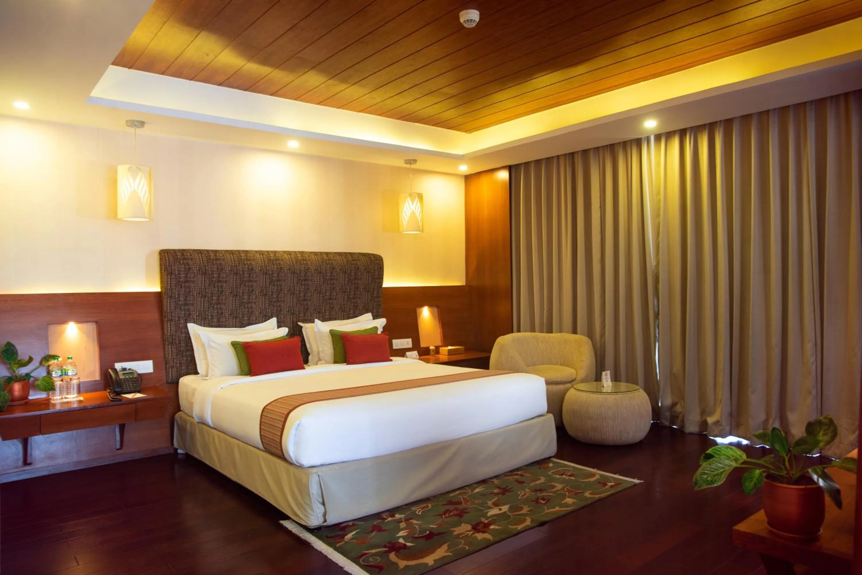 Bedroom in Mountain Glory Forest Resort and Spa, Pokhara