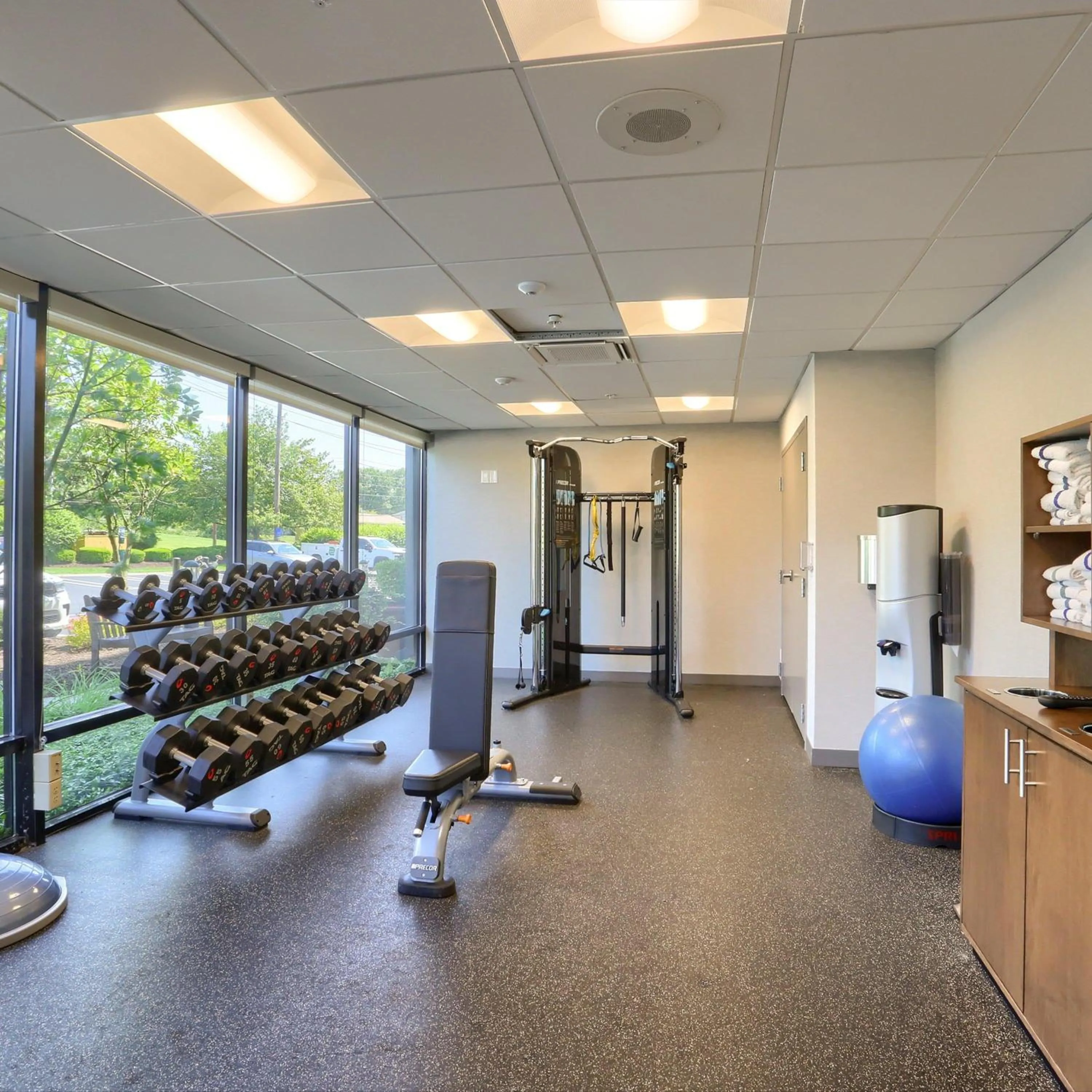 Fitness centre/facilities in Hampton Inn Harrisburg-East/Hershey