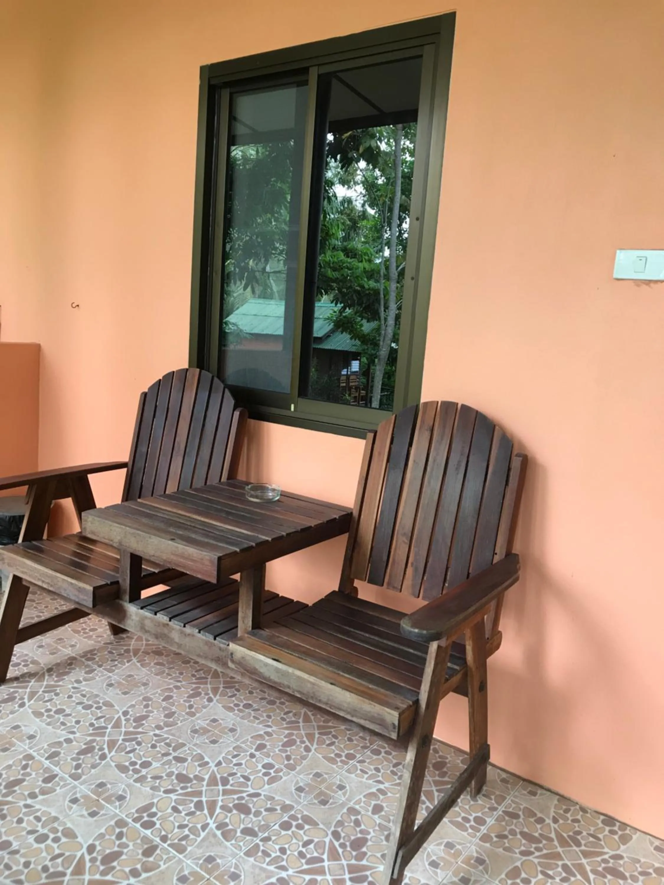 Patio in Pim Bungalow