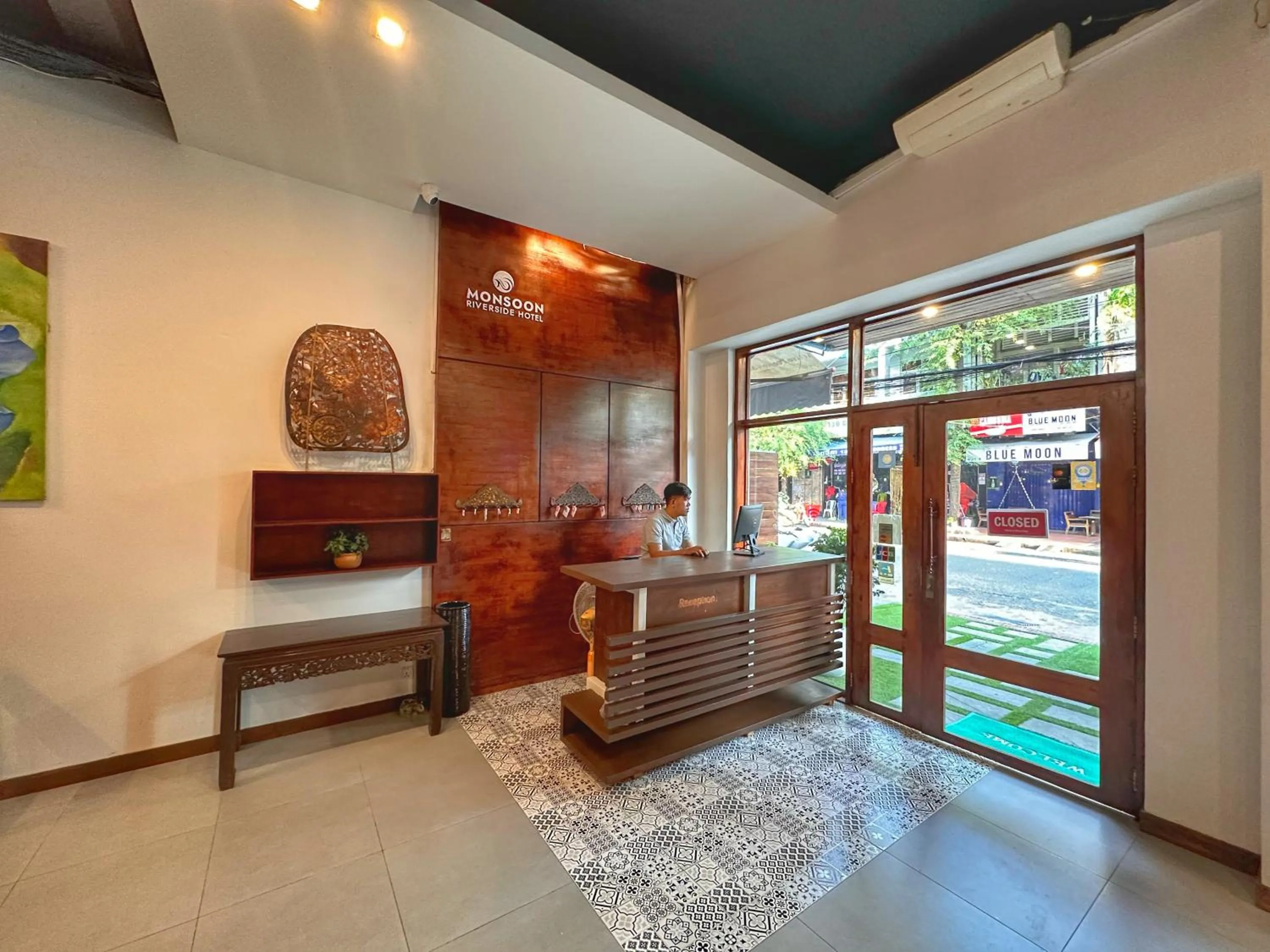 Property building in Monsoon Riverside Hotel