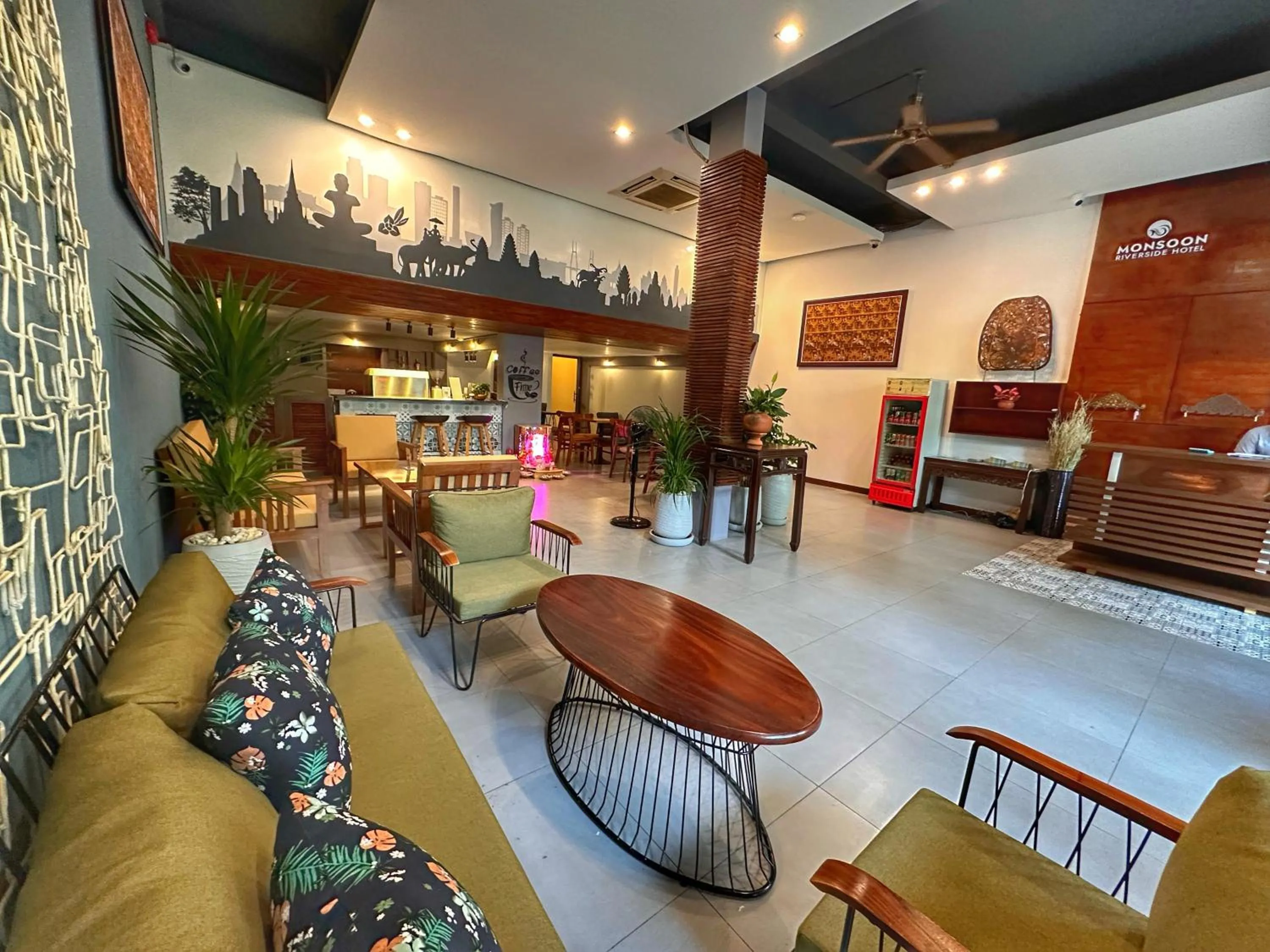 Lobby or reception in Monsoon Riverside Hotel