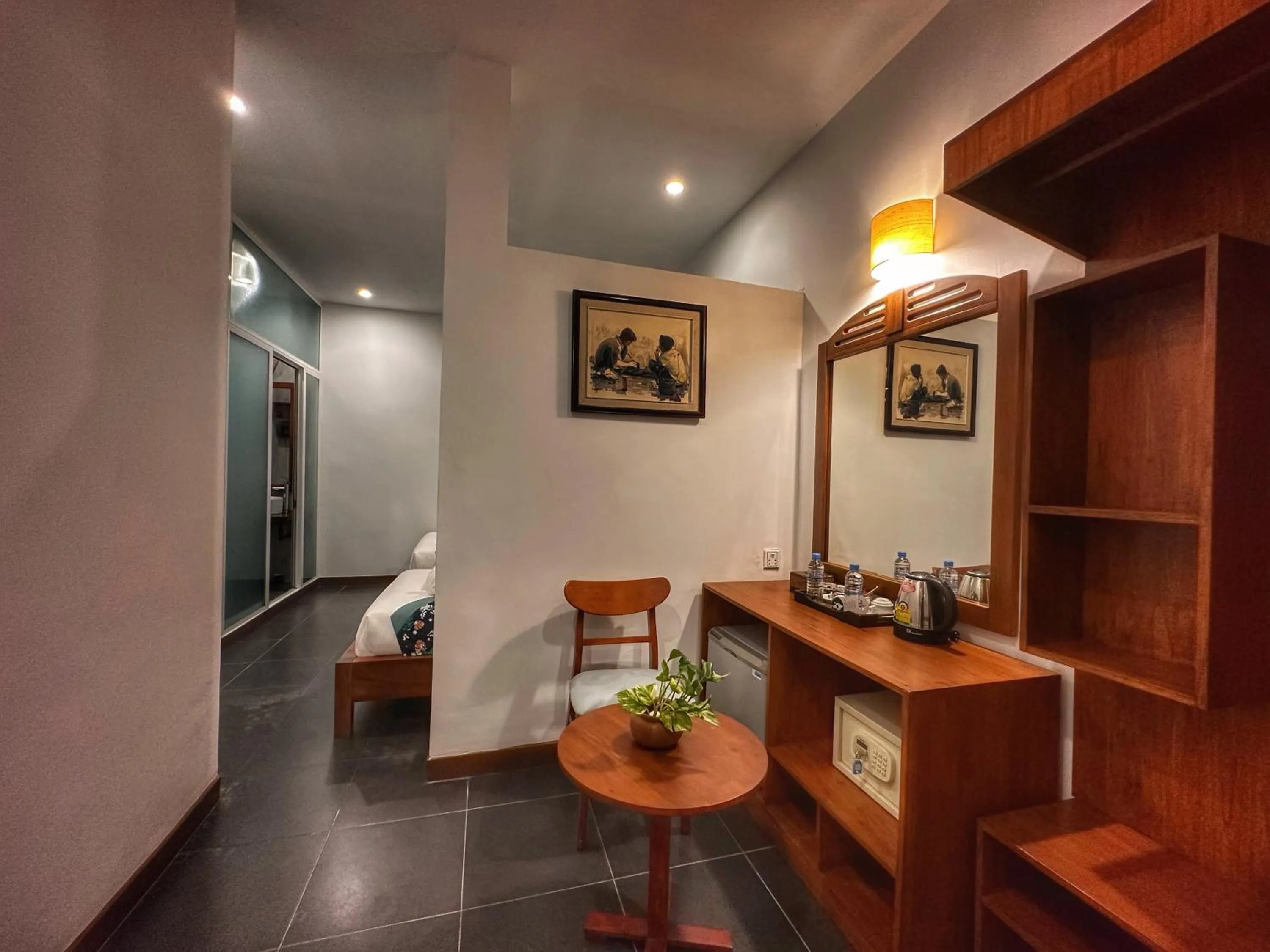 Living room in Monsoon Riverside Hotel