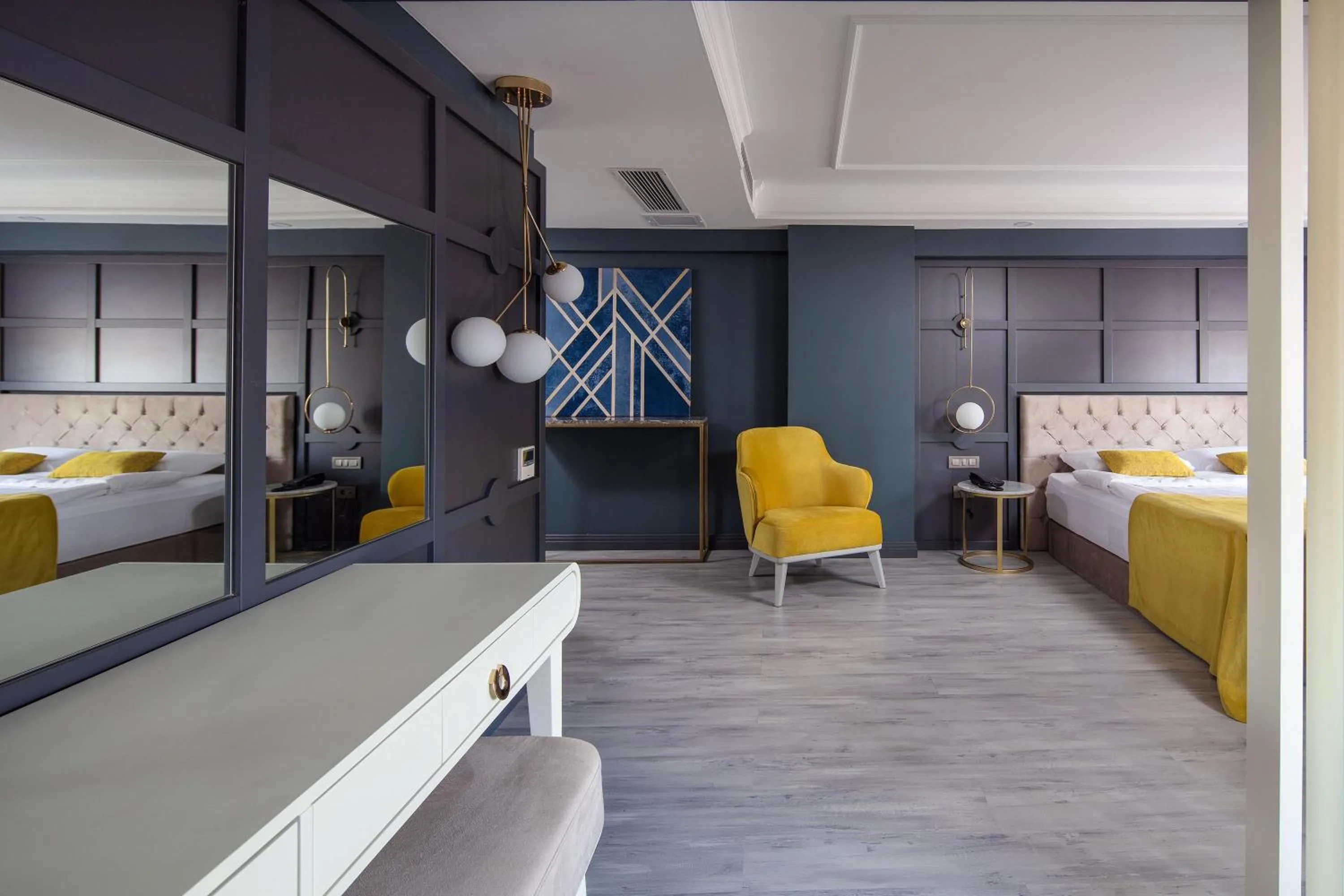 Photo of the whole room, Bed in B LOFT HOTEL