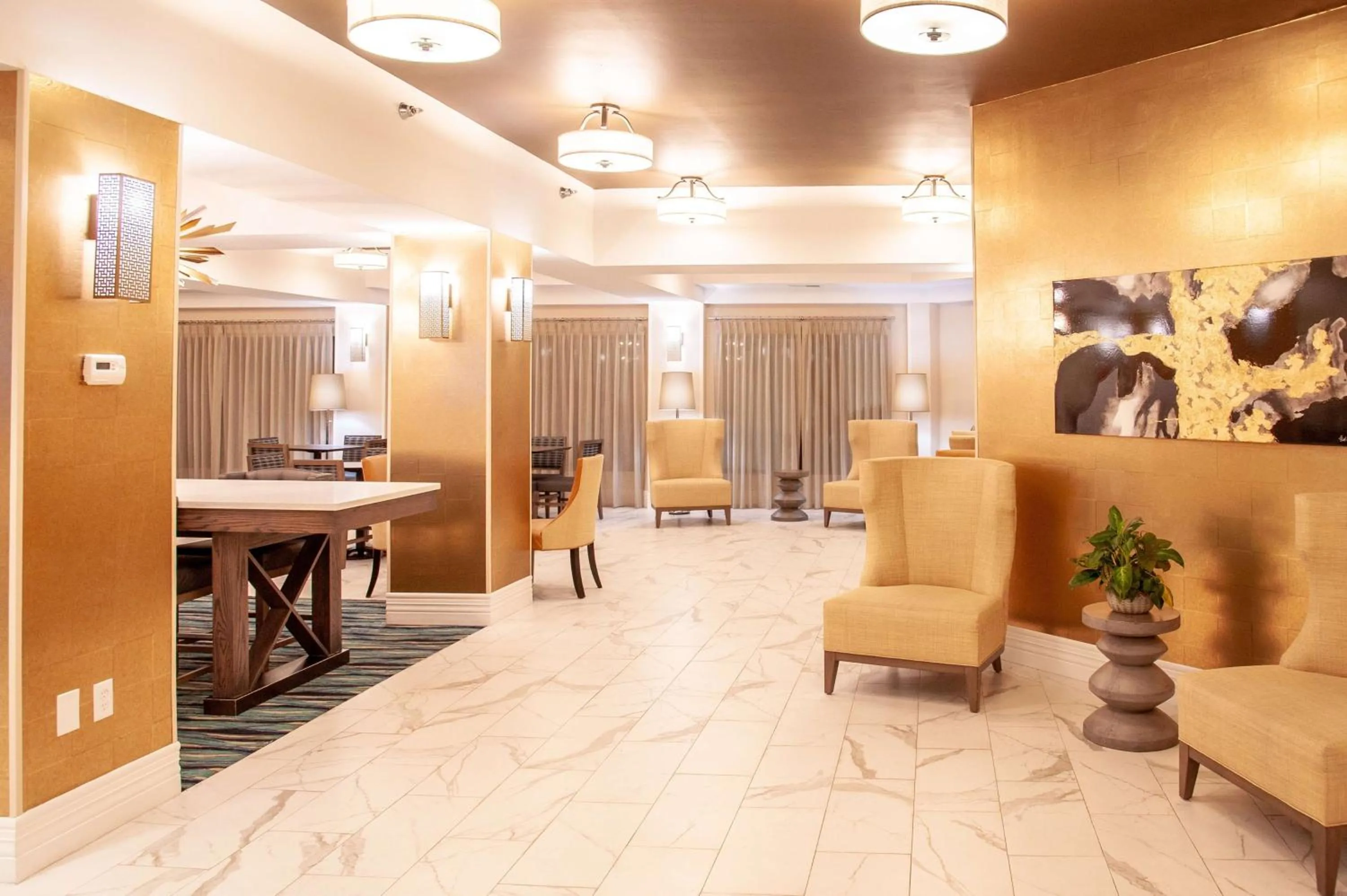 Lobby or reception in Hampton Inn & Suites Jackson Coliseum