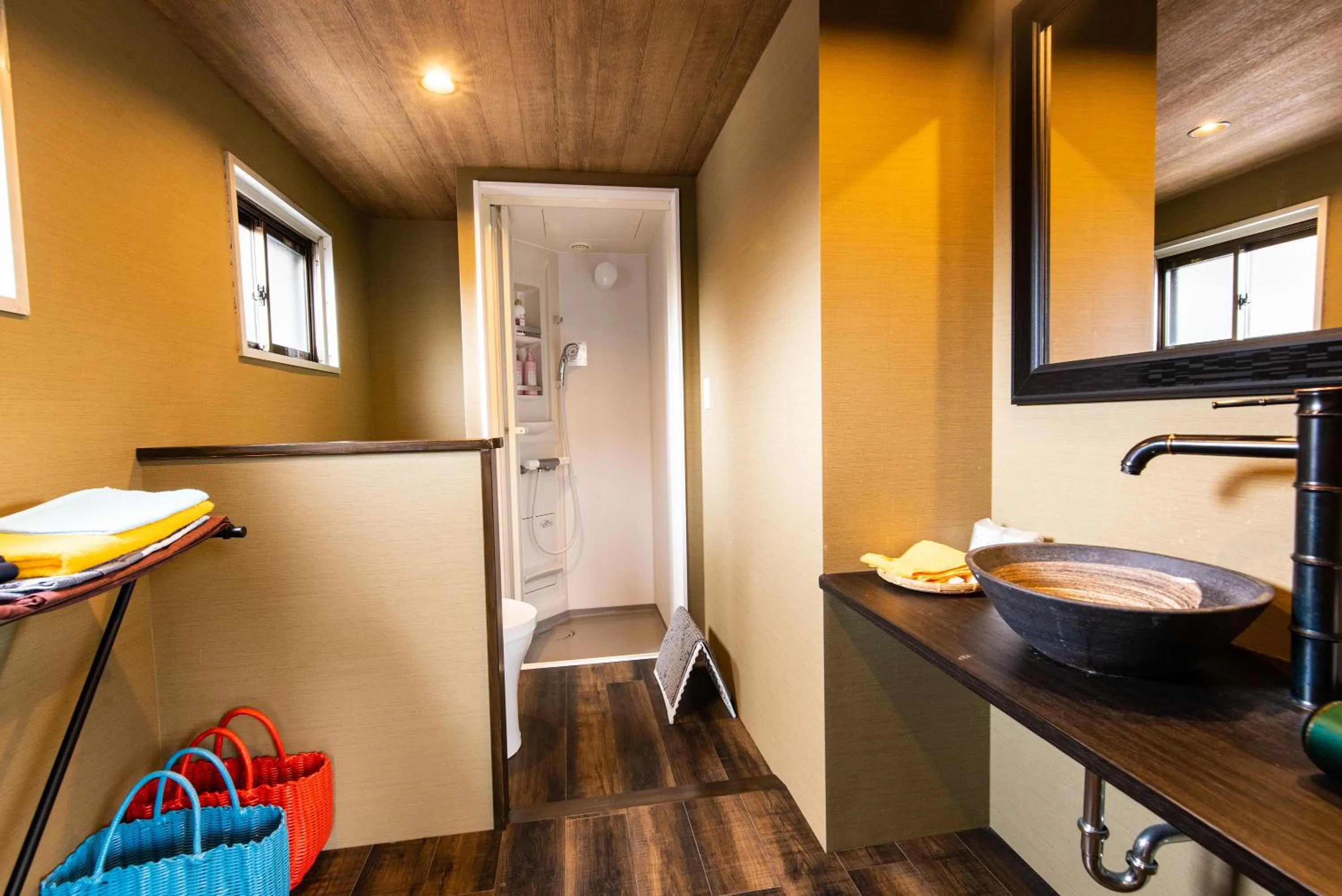 Shower in Unzen Sky Hotel