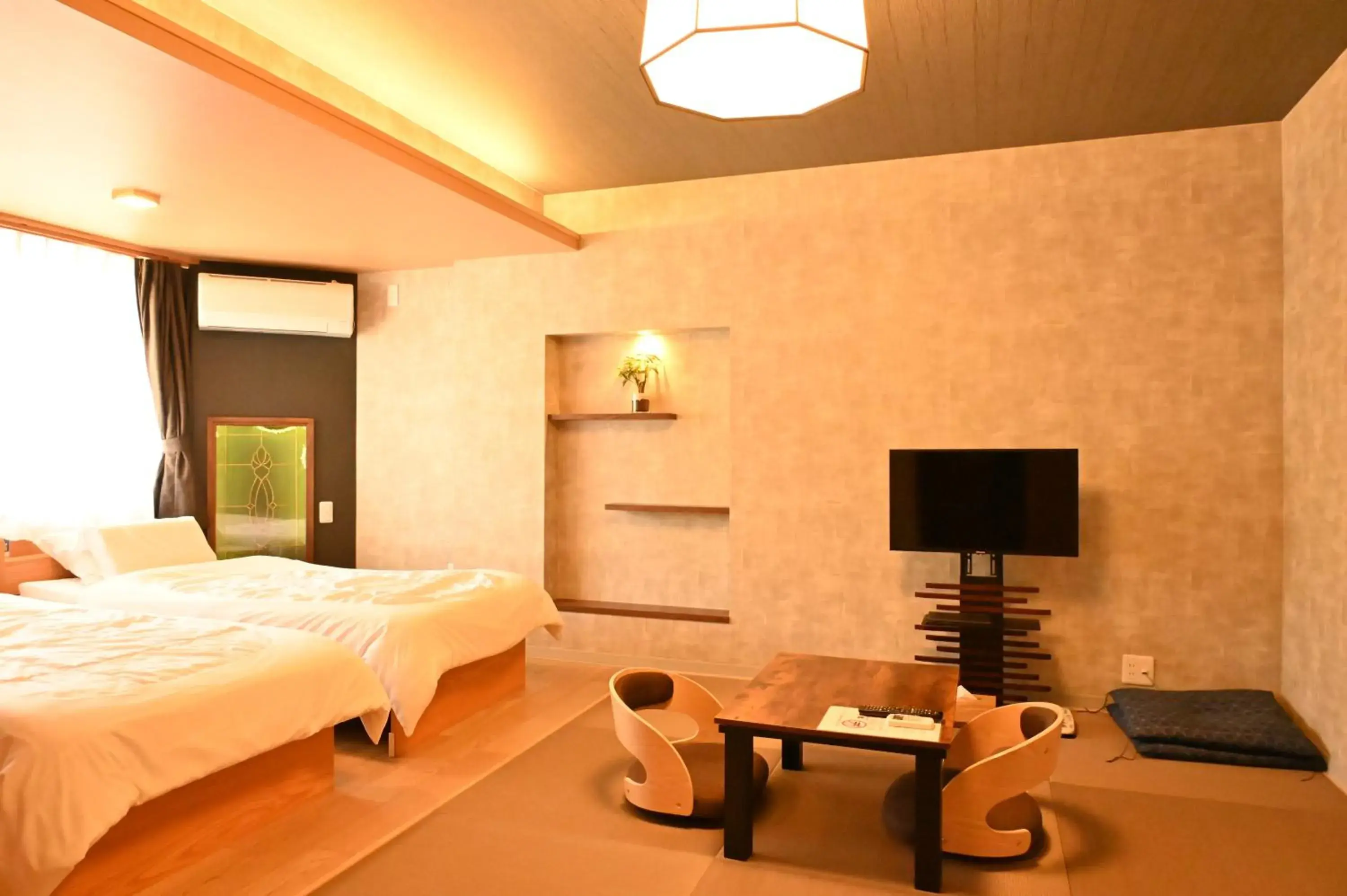 Twin Room with Mountain View in Unzen Sky Hotel Twin Room with Mountain View in Unzen Sky Hotel