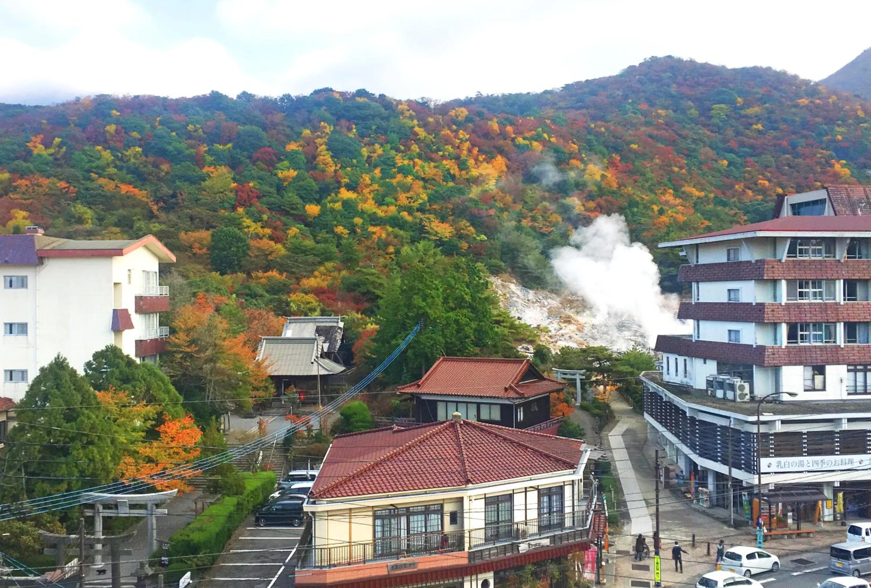 Nearby landmark in Unzen Sky Hotel