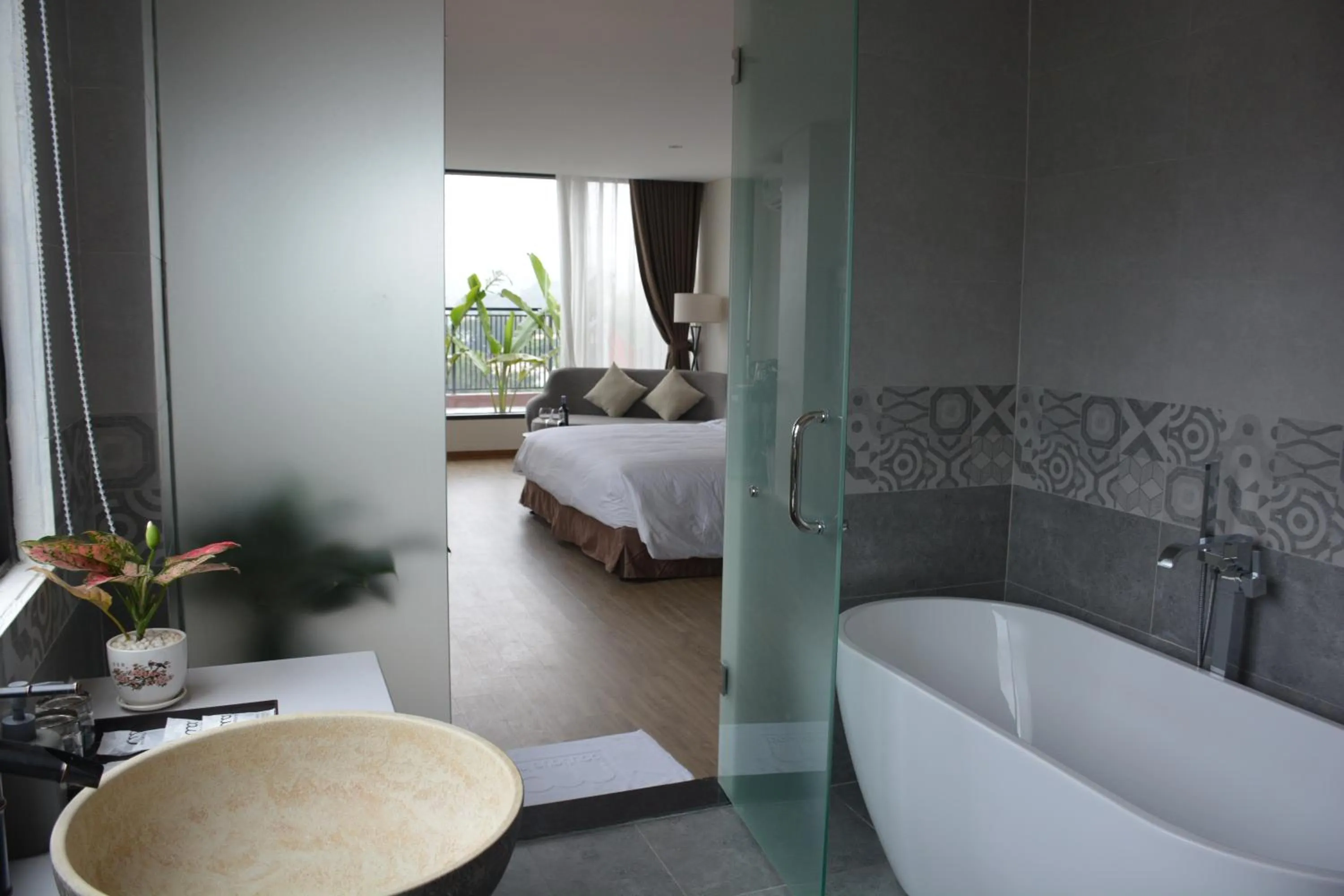 Bed in Max Boutique Hotel