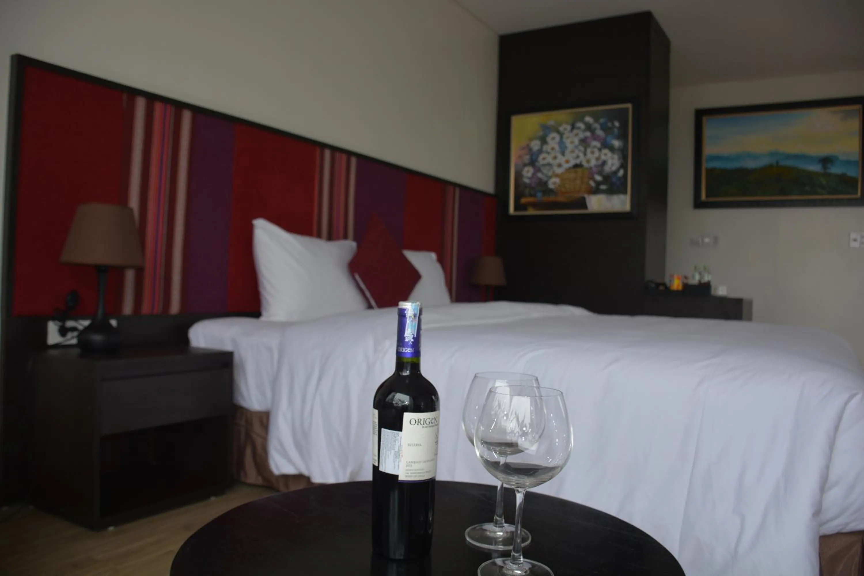 Bed in Max Boutique Hotel