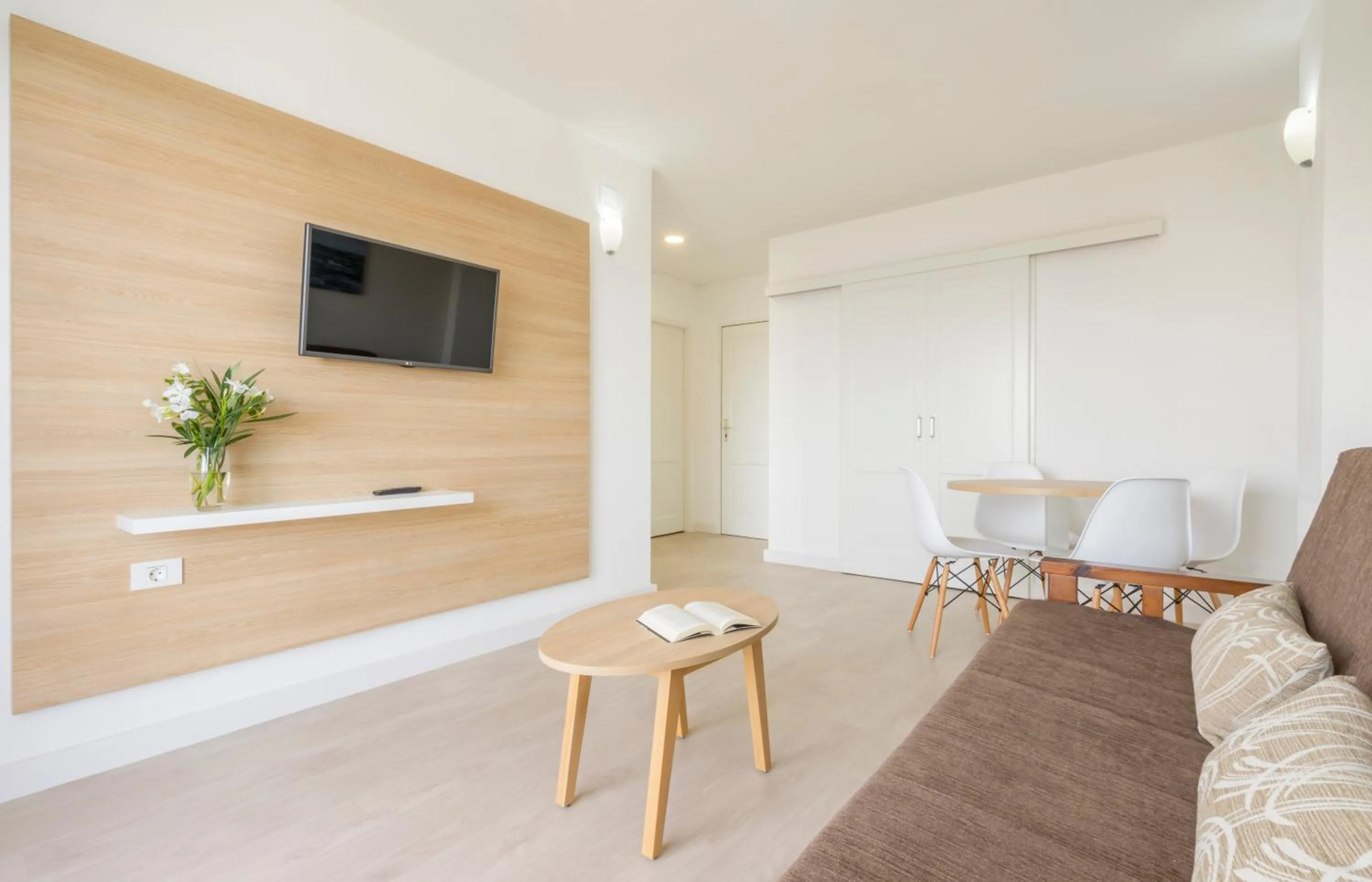 Living room in Apartamentos Centro Cancajos