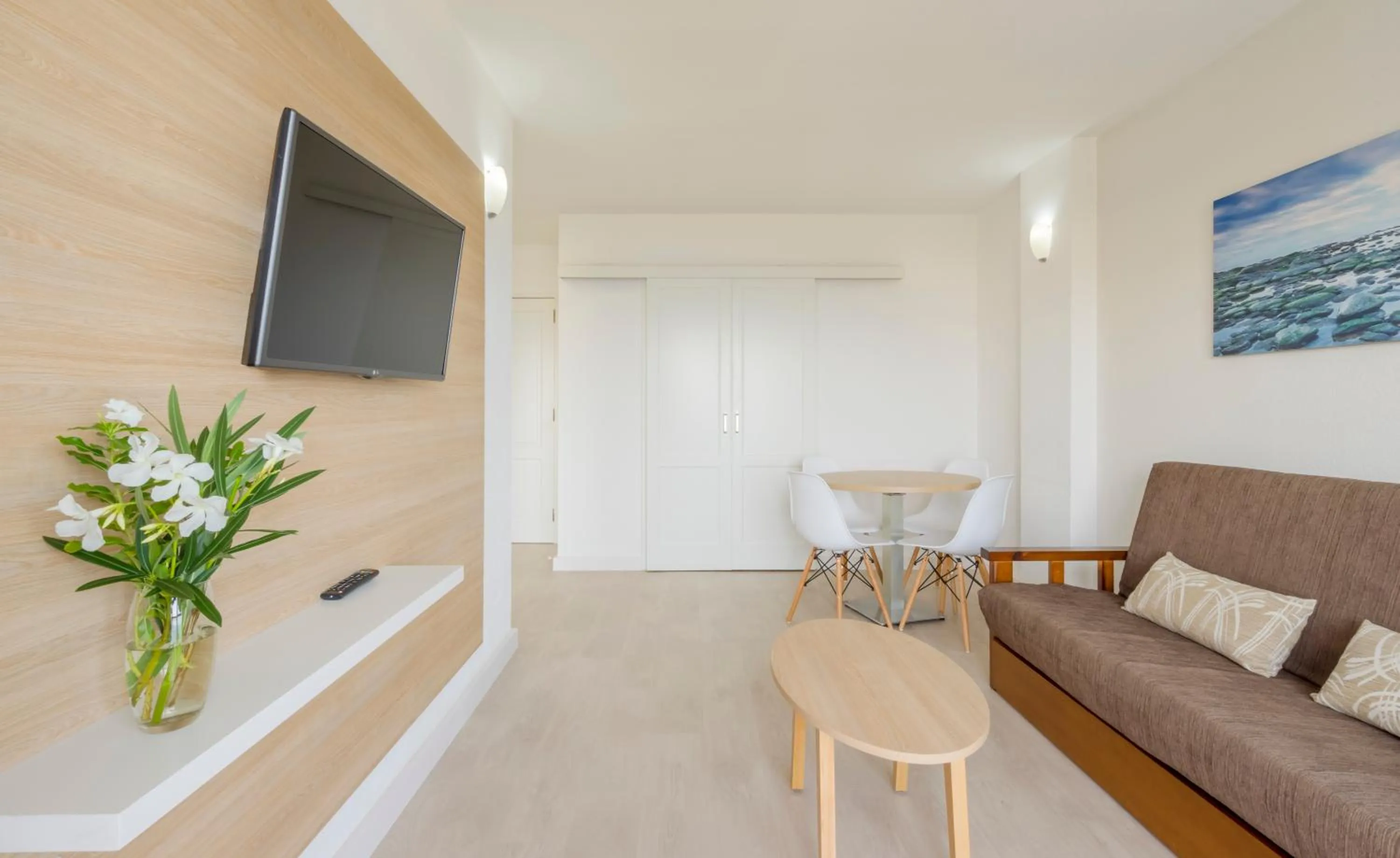 Living room in Apartamentos Centro Cancajos
