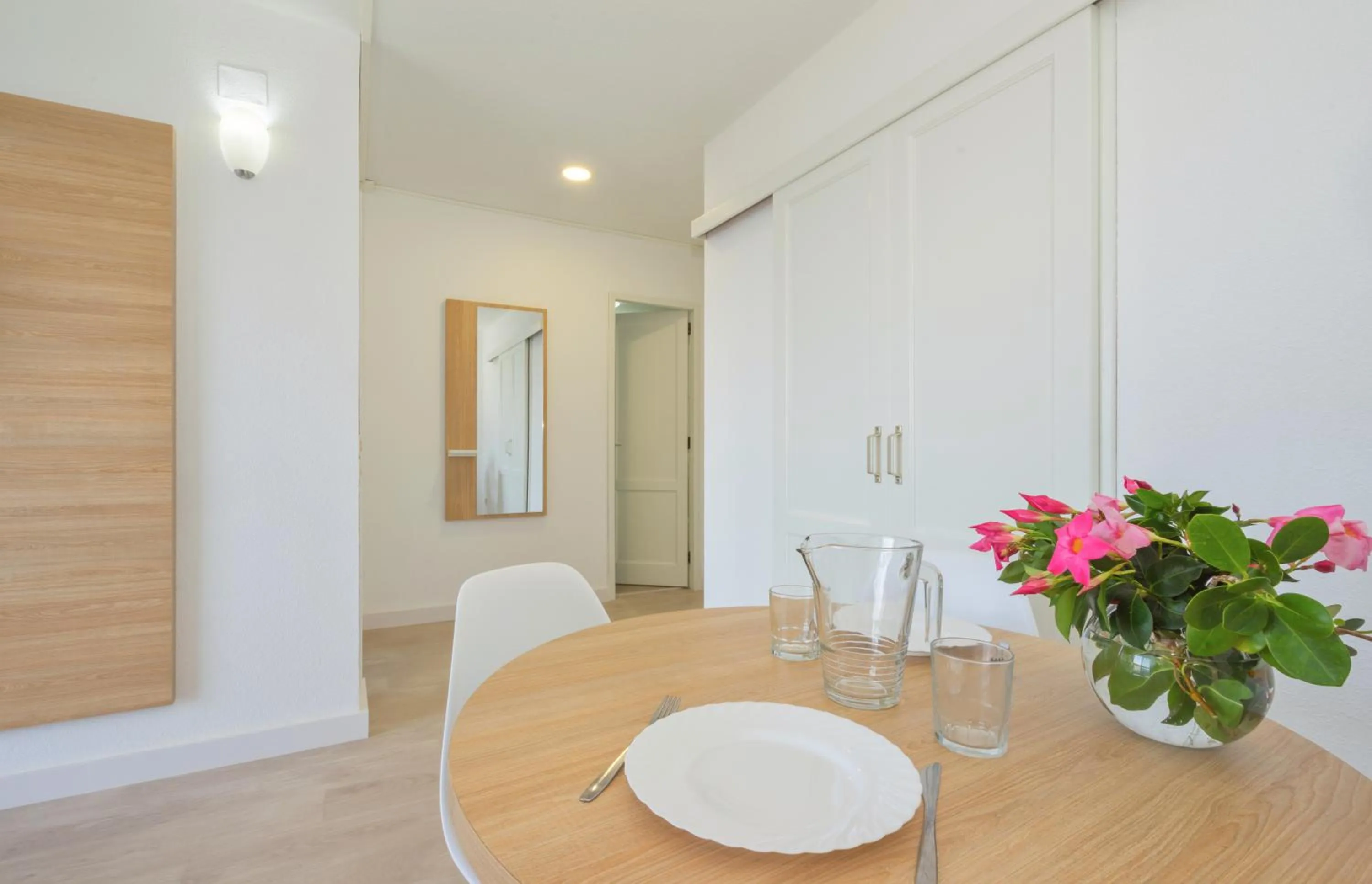 Dining area in Apartamentos Centro Cancajos