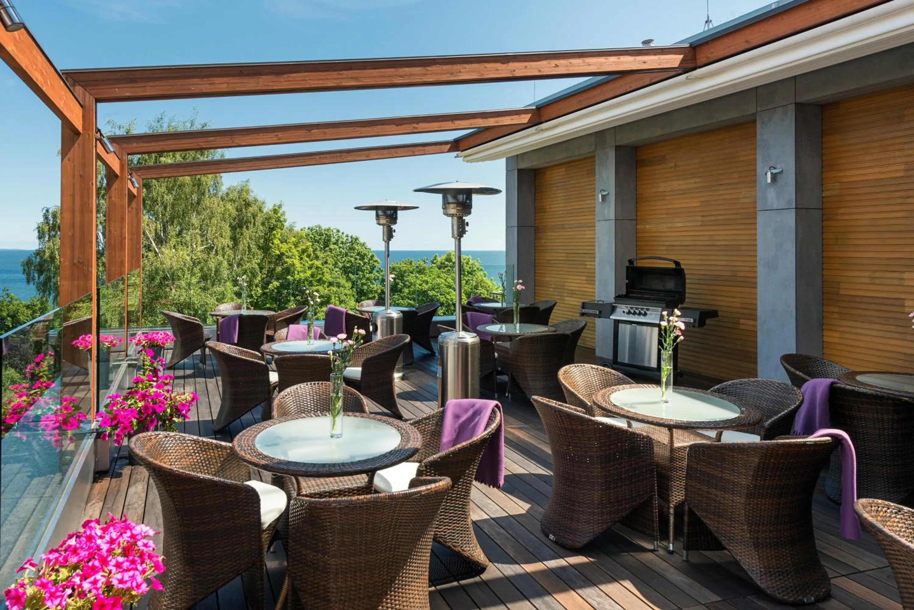 Balcony/Terrace in Hotel Różany Gaj - Destigo Hotels