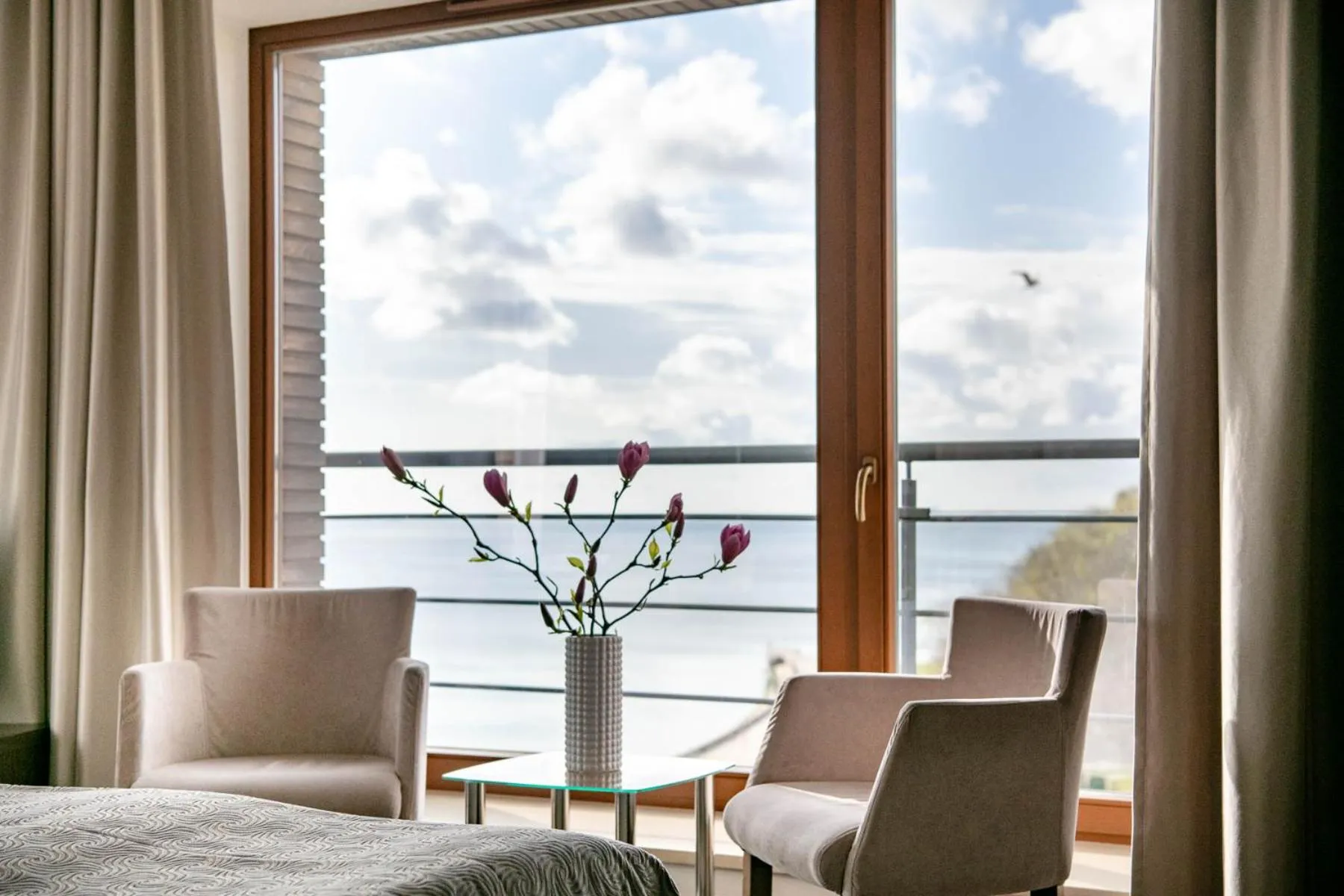 View (from property/room), Bed in Hotel Różany Gaj - Destigo Hotels