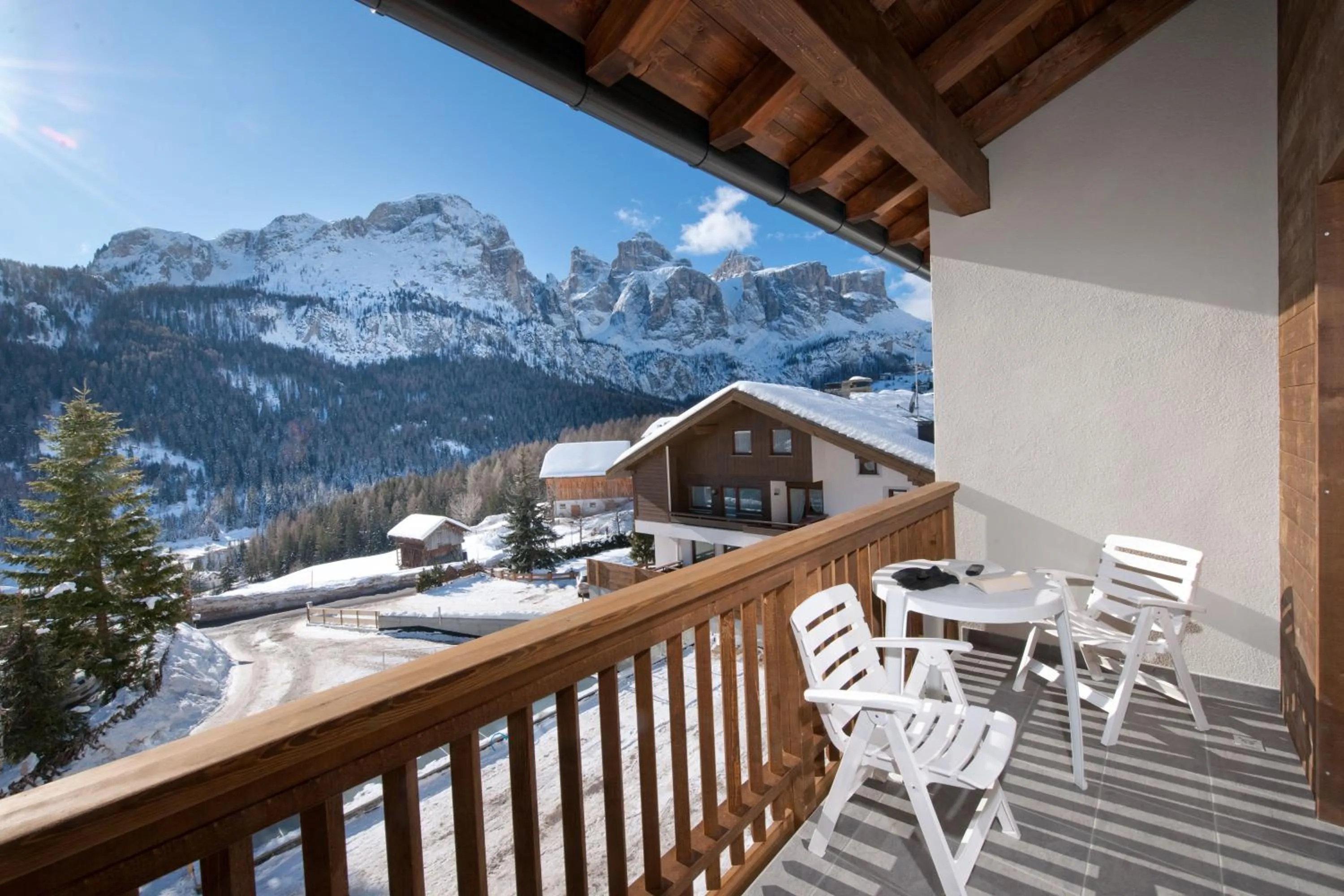 Winter in Ciasa Sunara