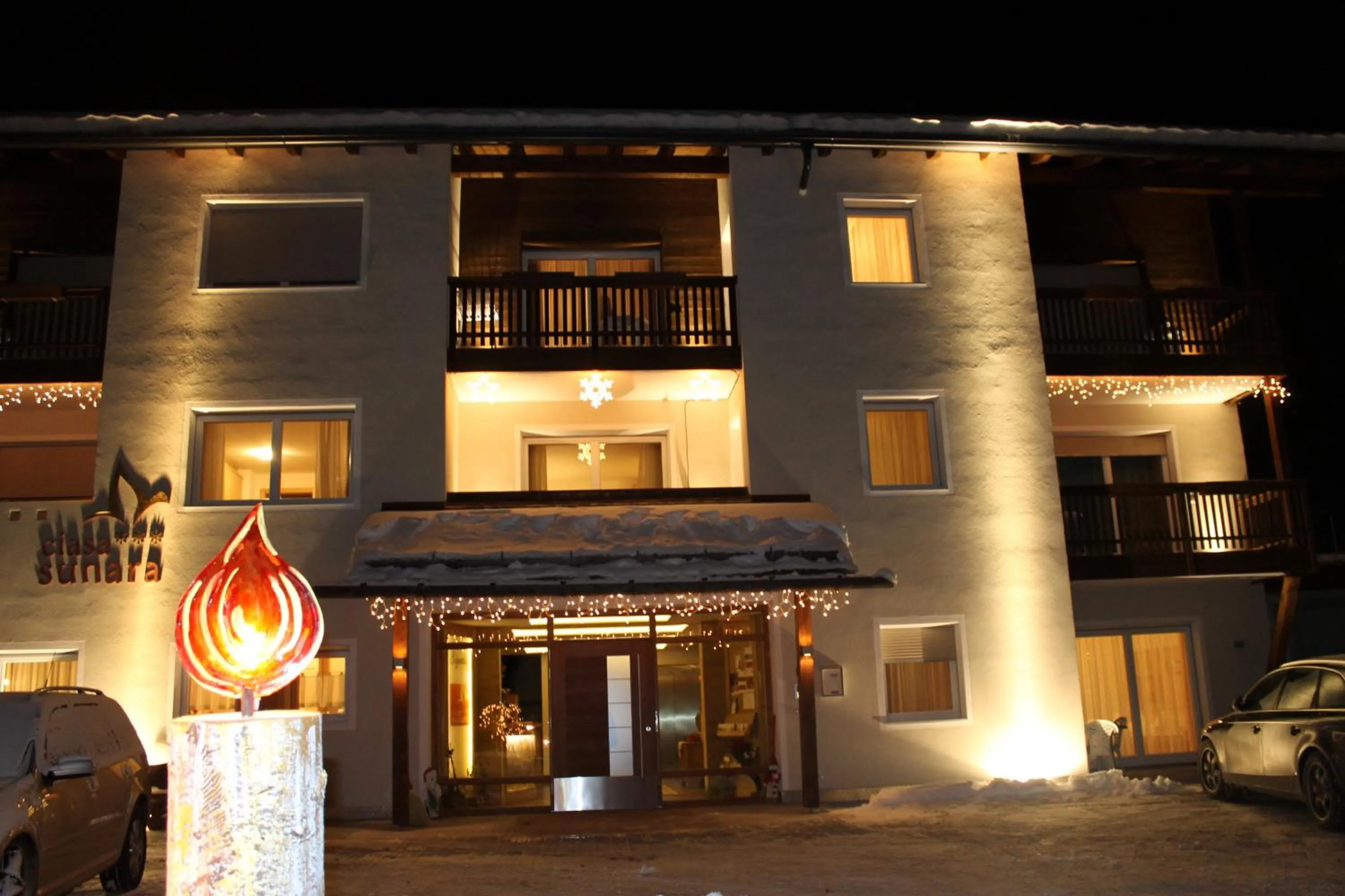 Winter in Ciasa Sunara