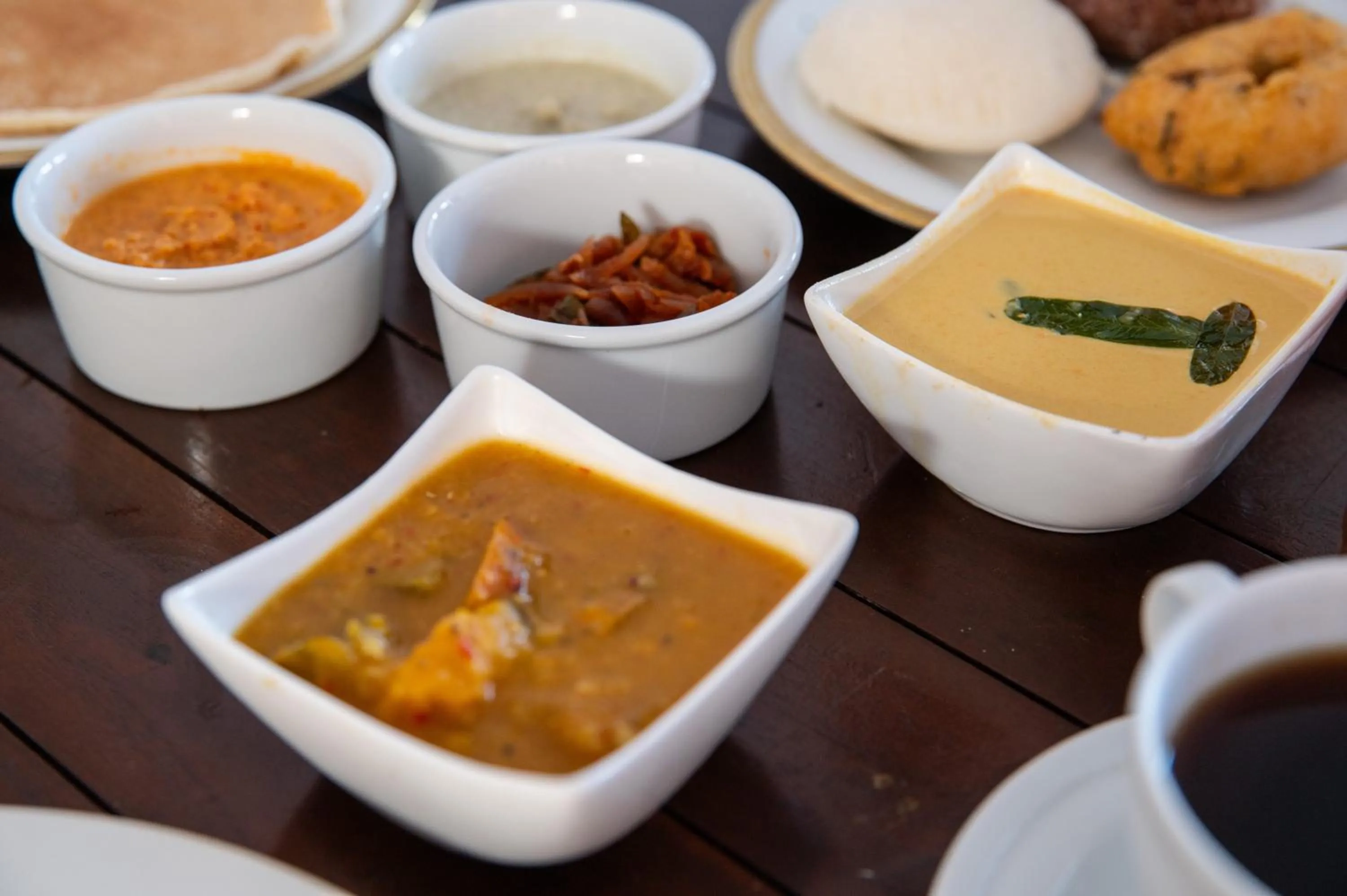 Breakfast in Hotel Marine at Negombo Beach