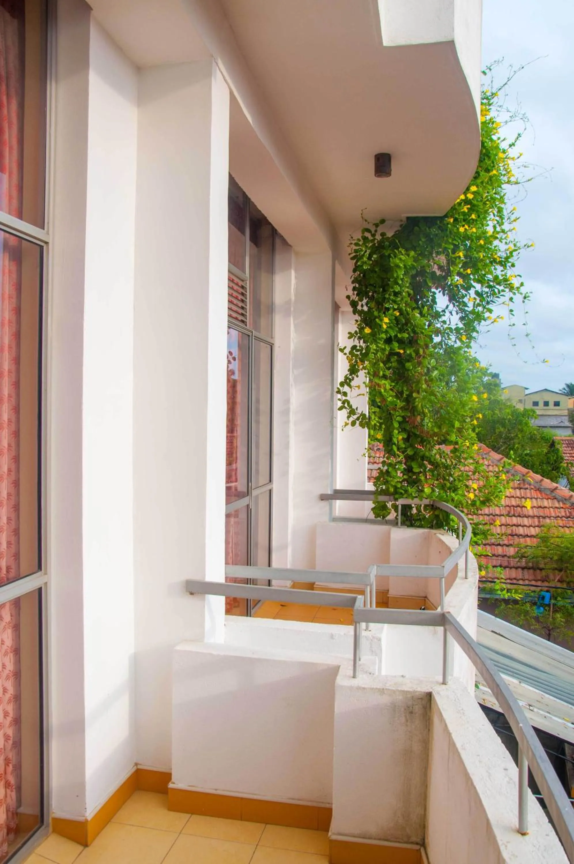 Balcony/Terrace in Hotel Marine at Negombo Beach