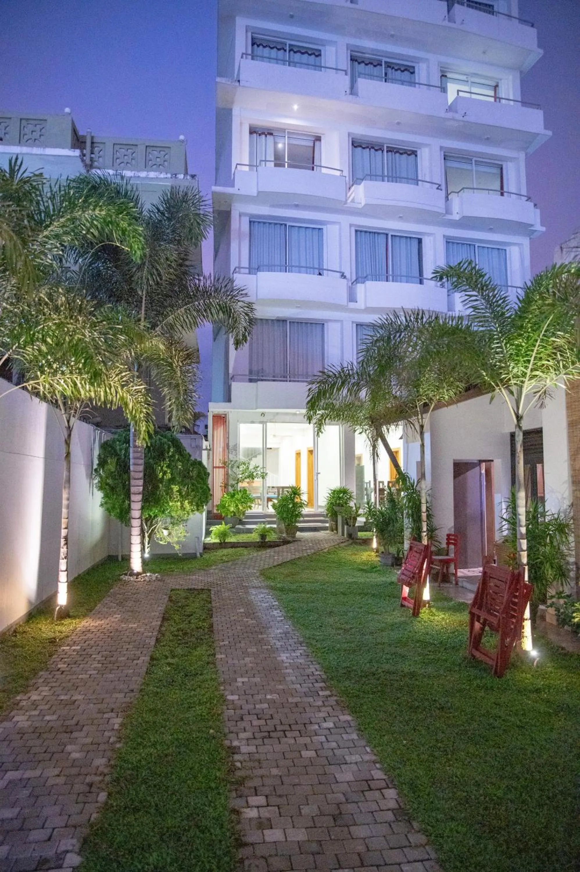 Property building in Hotel Marine at Negombo Beach