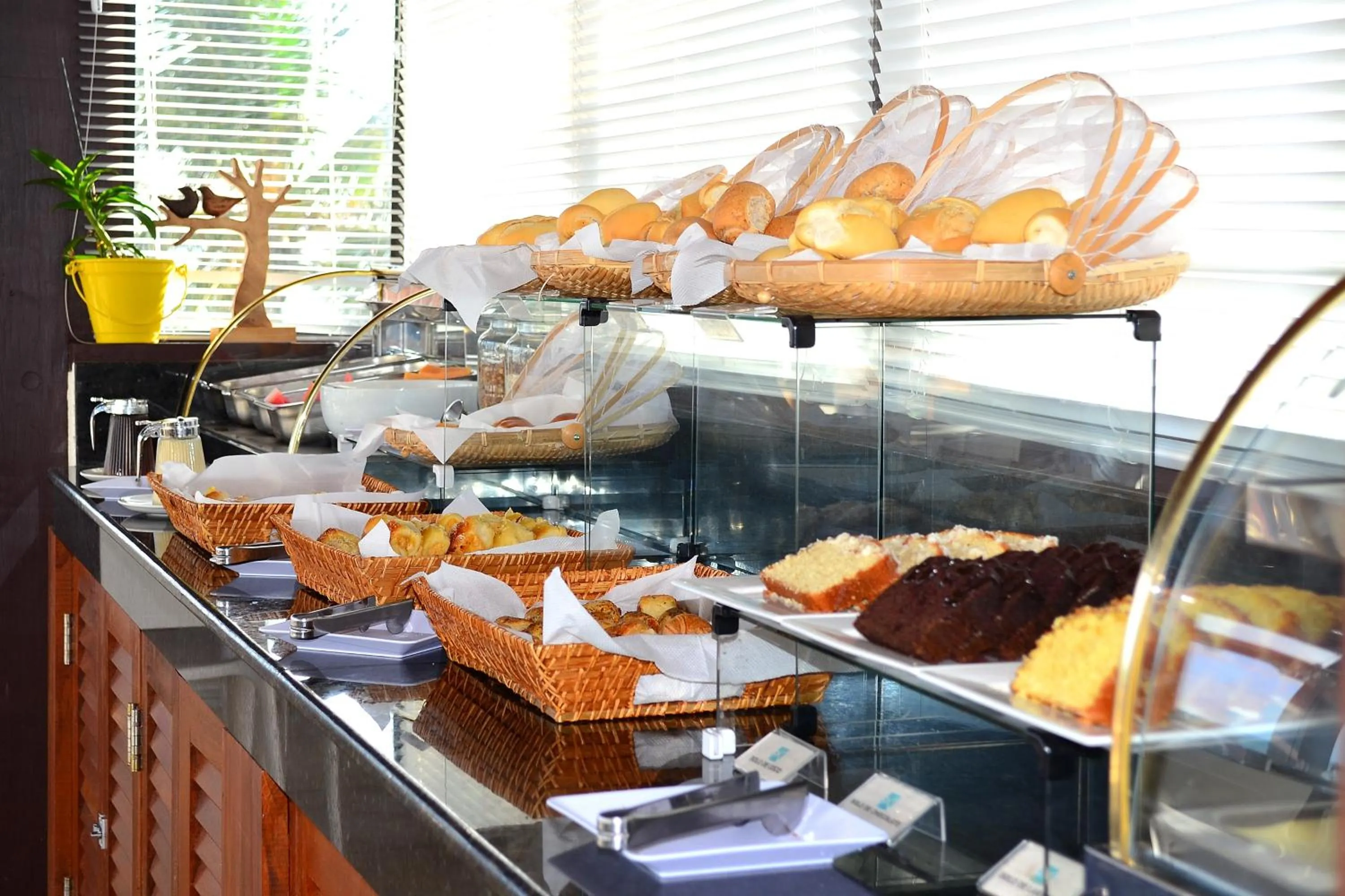 Buffet breakfast in Kristie Resort Natal Hotel