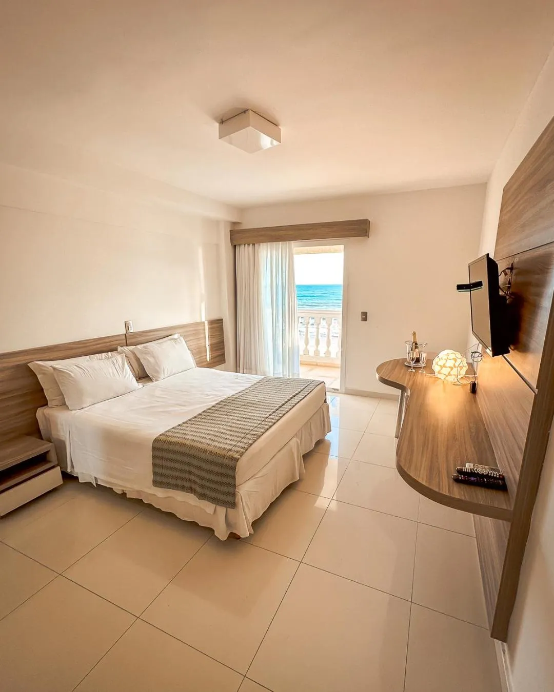 Bed in Kristie Resort Natal Hotel