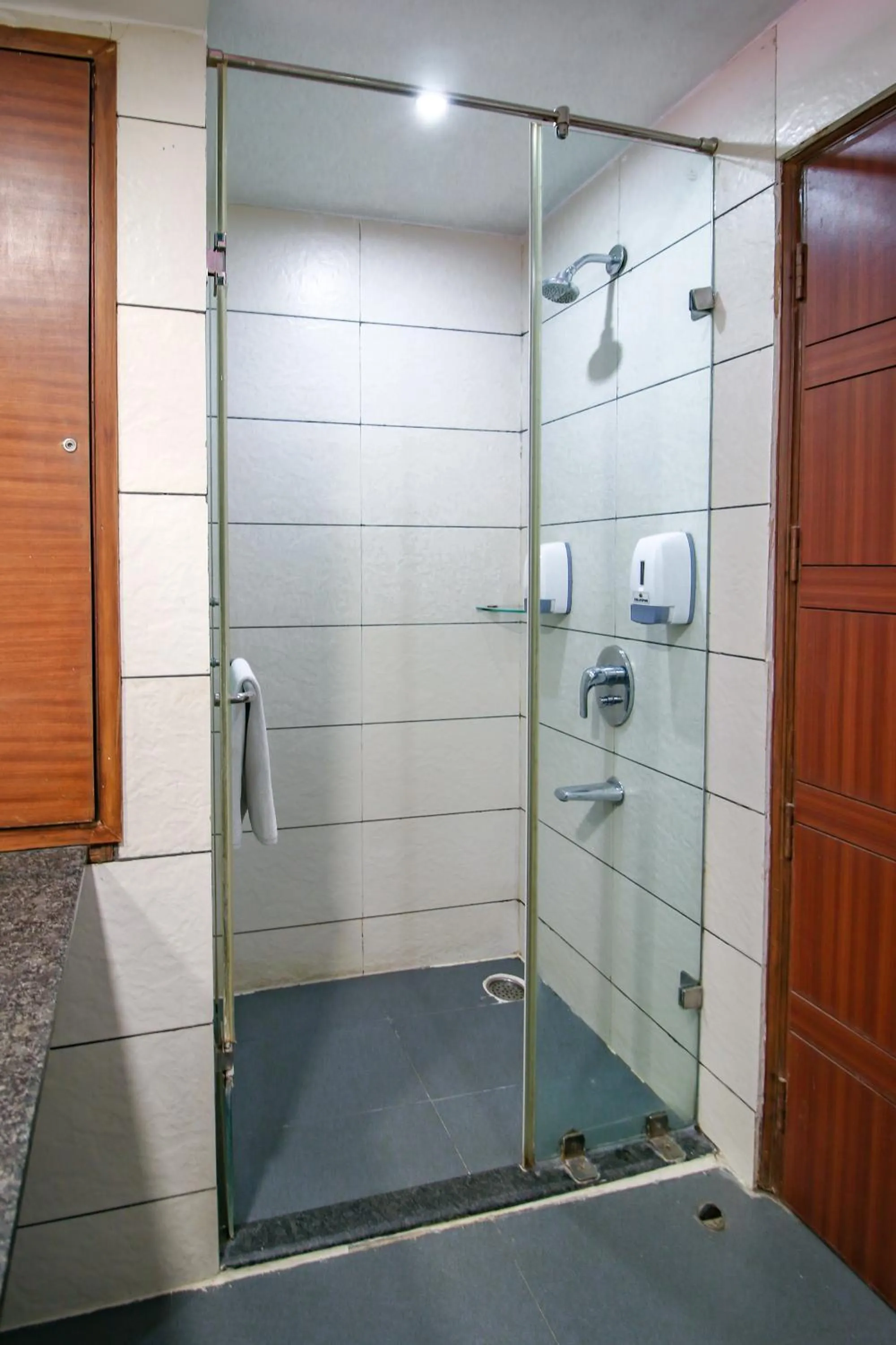 Shower in Hotel Cama