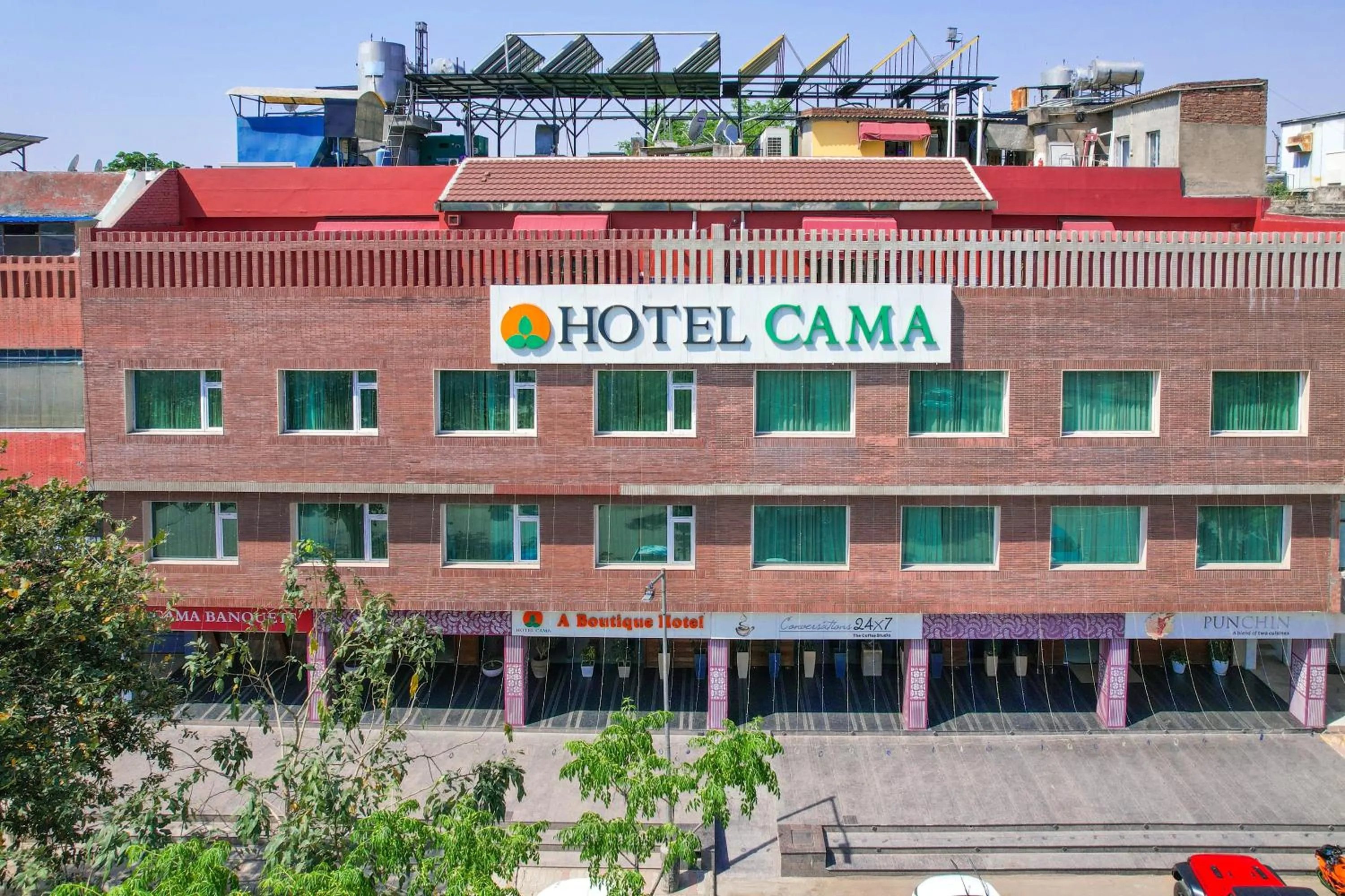 Property building in Hotel Cama