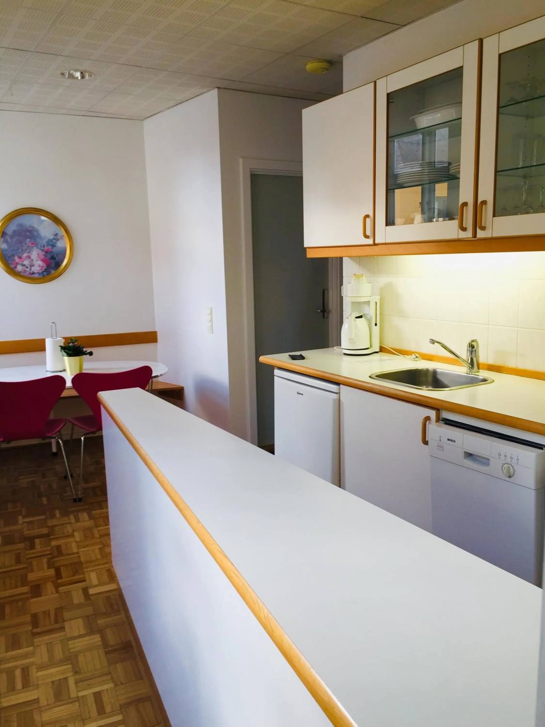 Kitchen or kitchenette in City Hotel Apartments