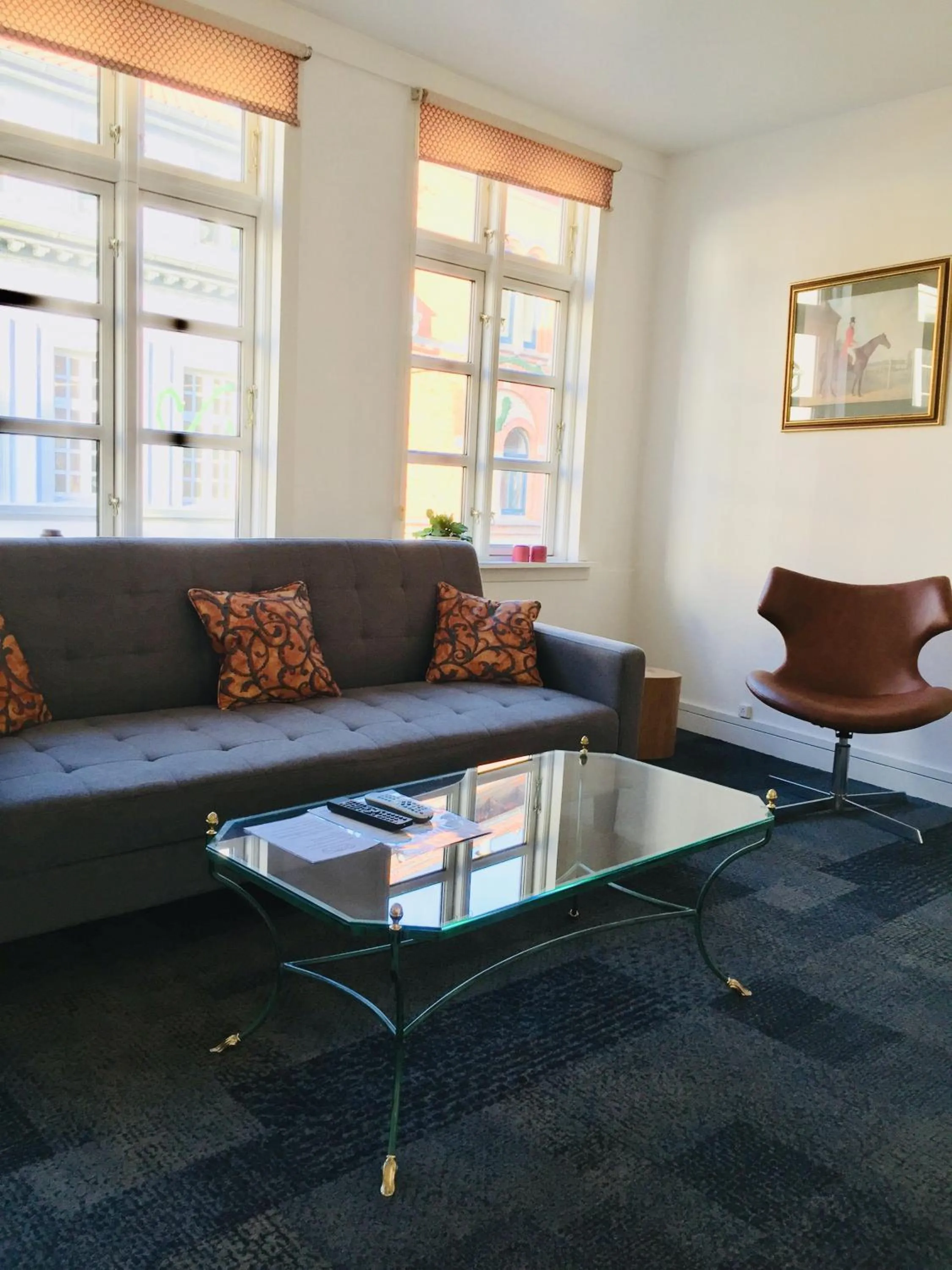 Living room in City Hotel Apartments