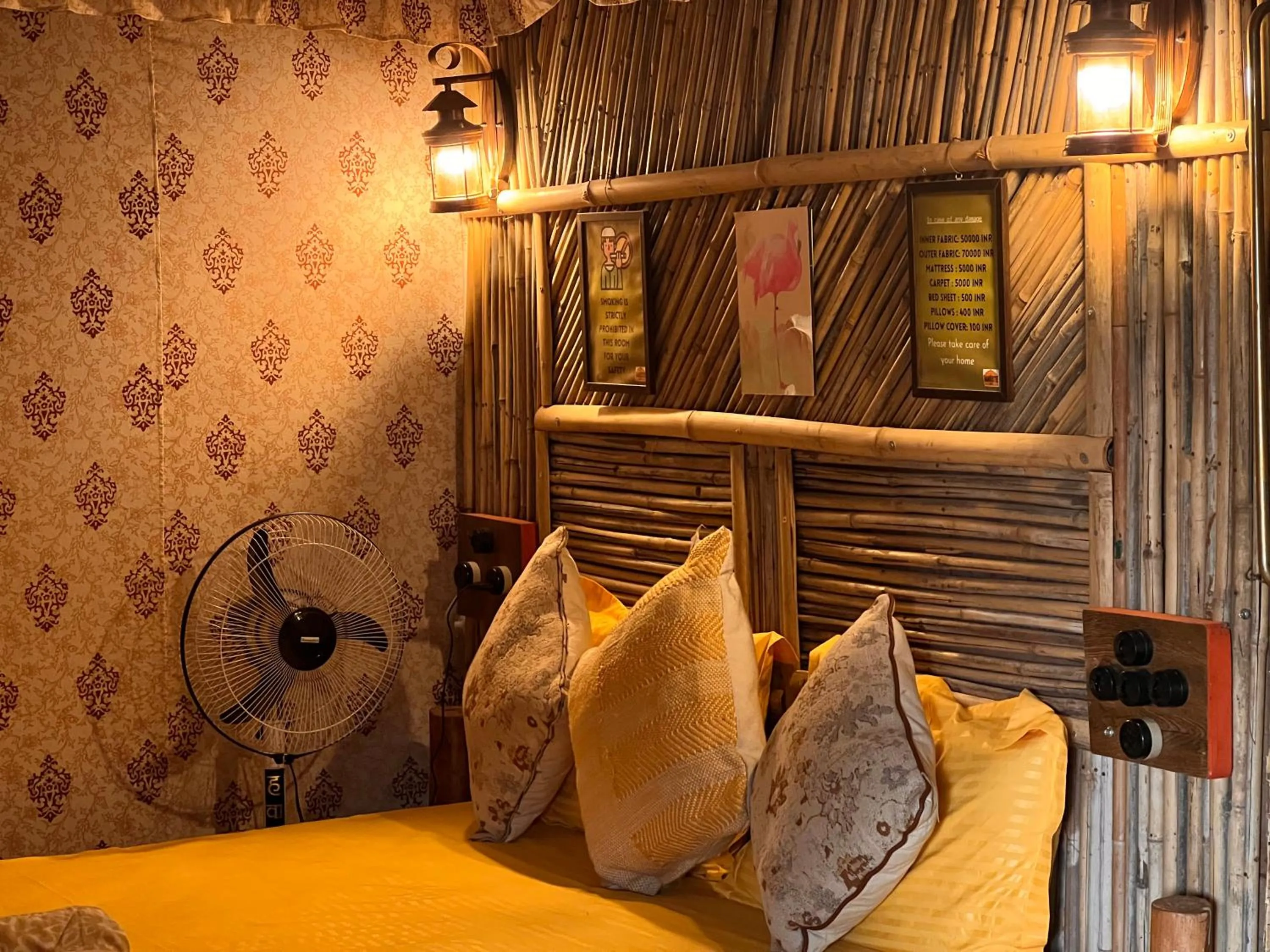 Bed in Namaste India