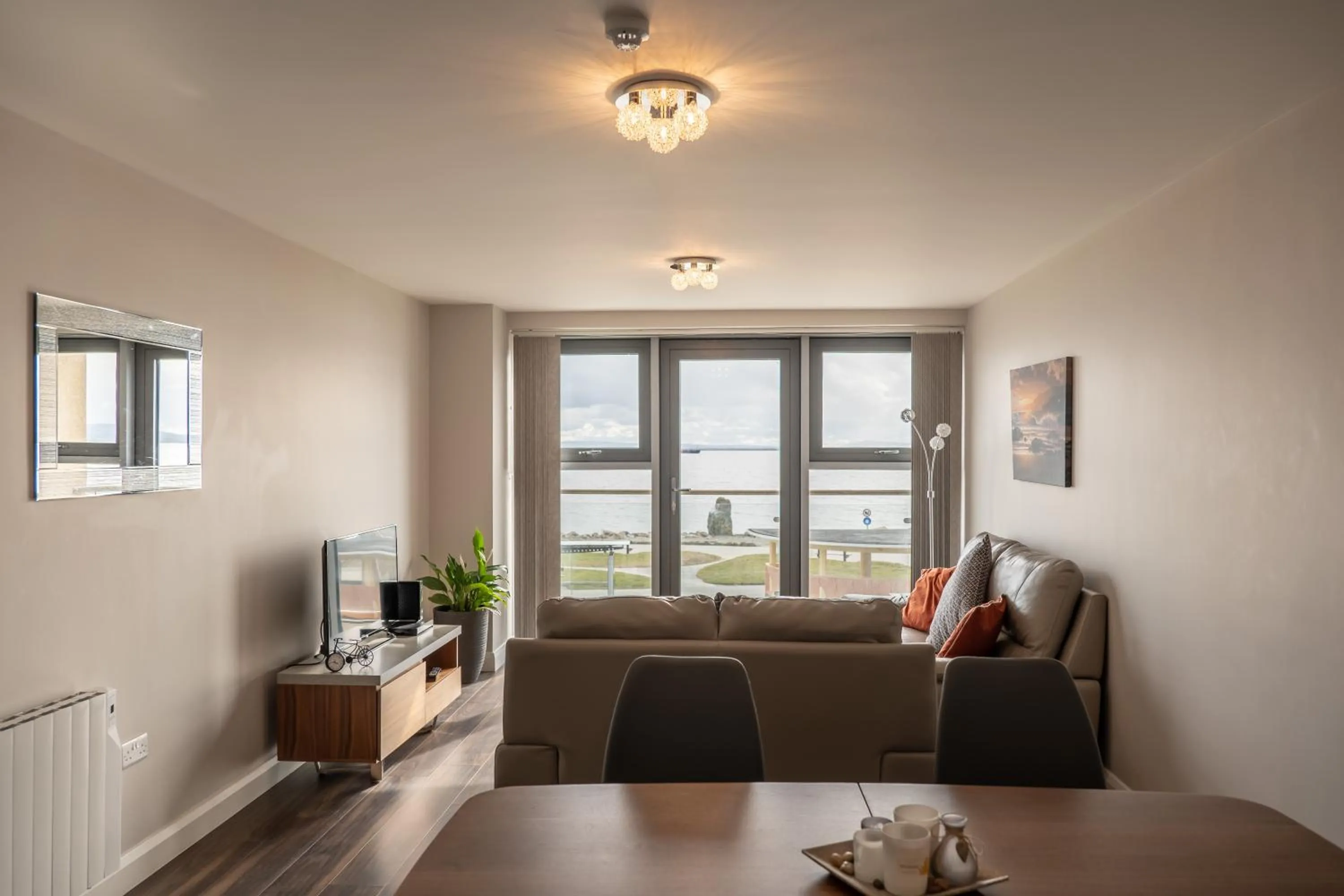 Sea view in Galway Bay Sea View Apartments