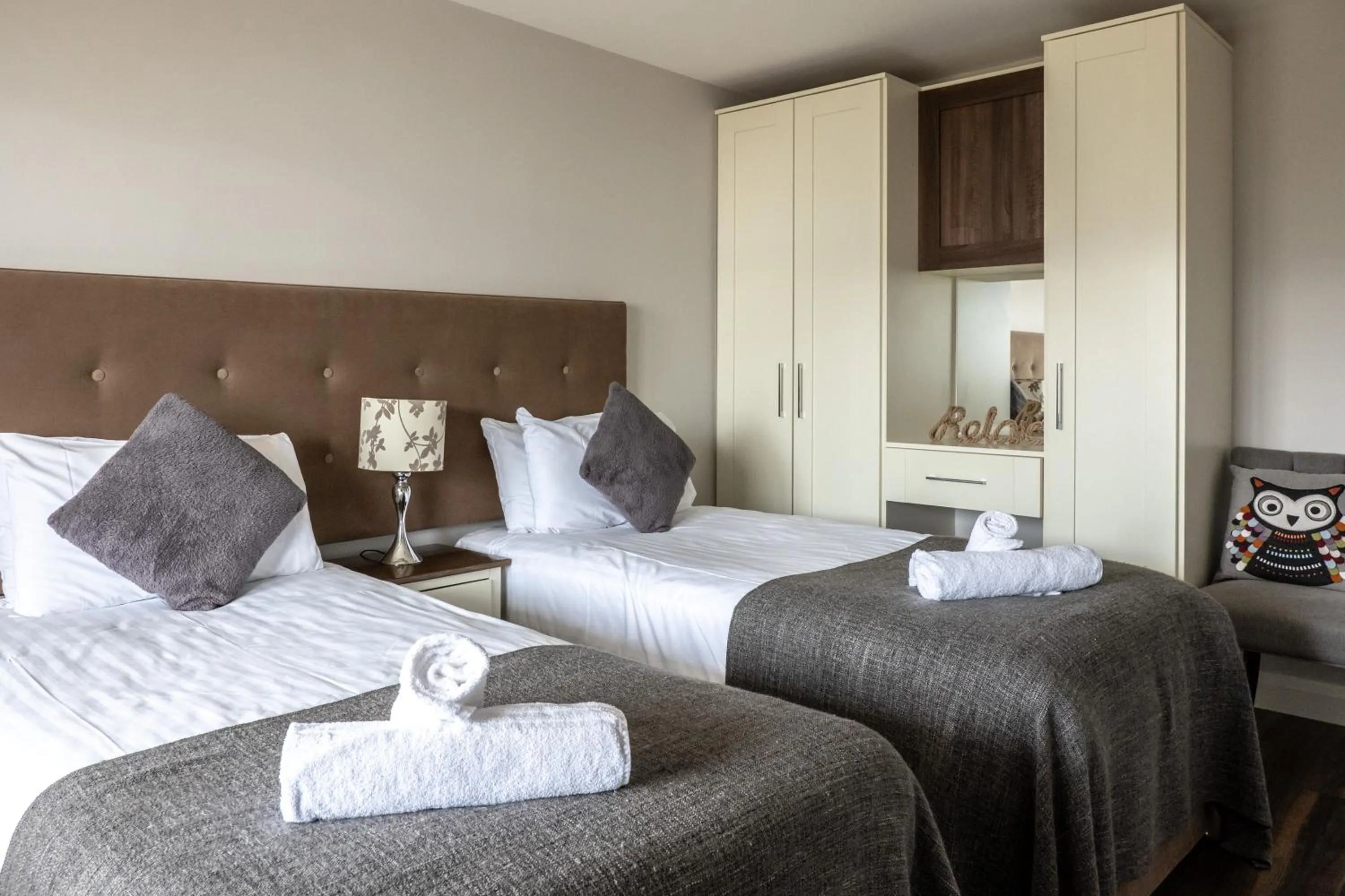 Bedroom, Bed in Galway Bay Sea View Apartments