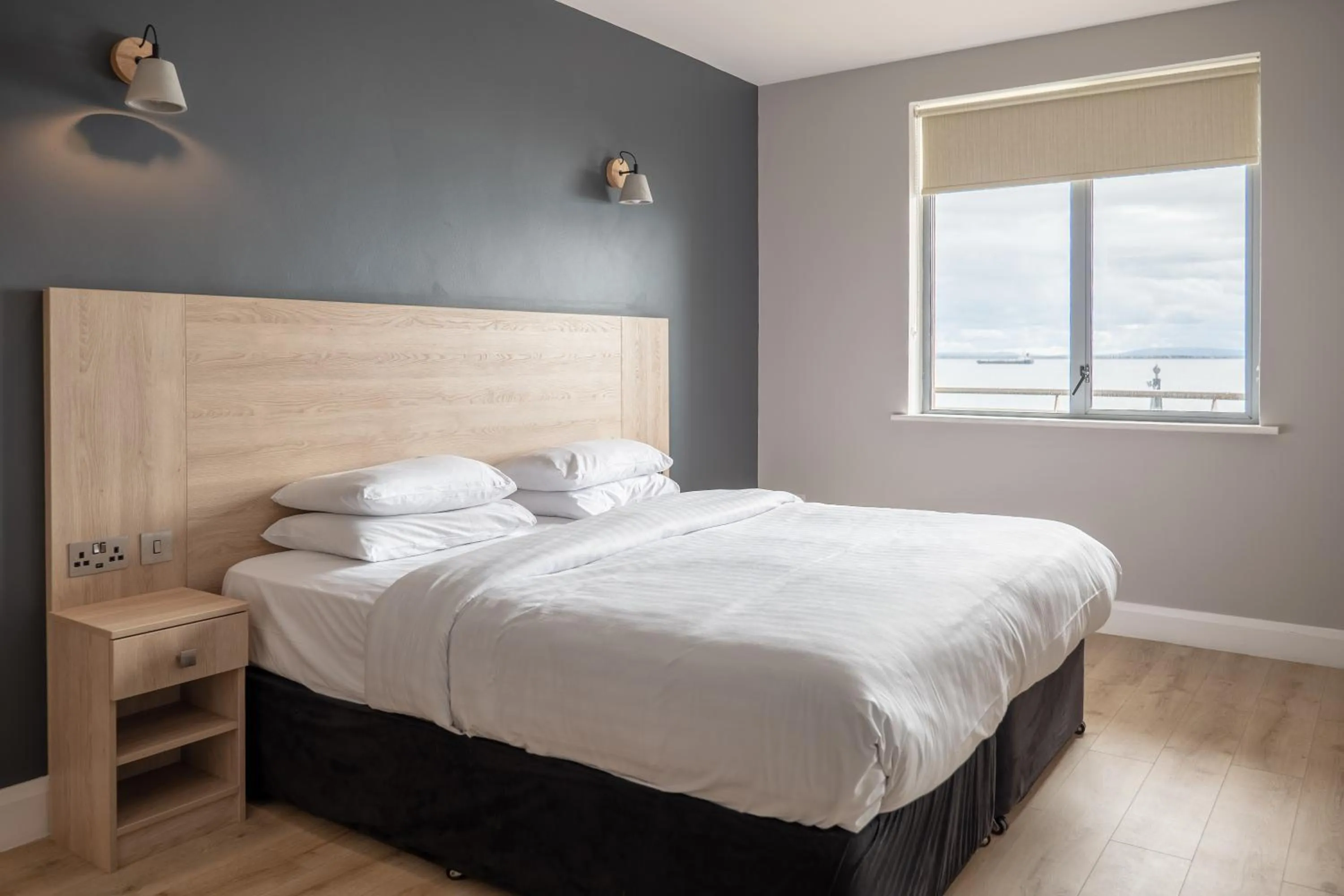 Bedroom, Bed in Galway Bay Sea View Apartments