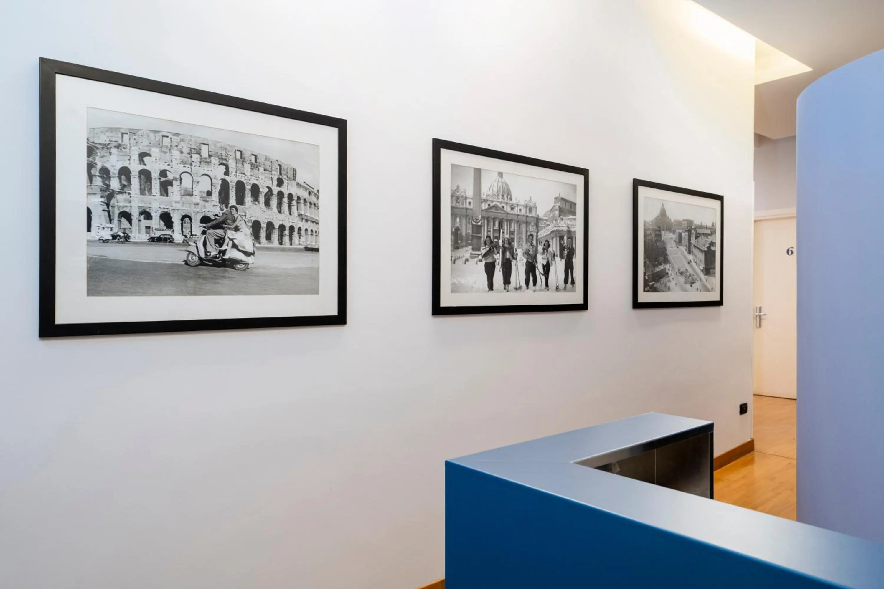 Lobby or reception in Sky Blue Place Rome