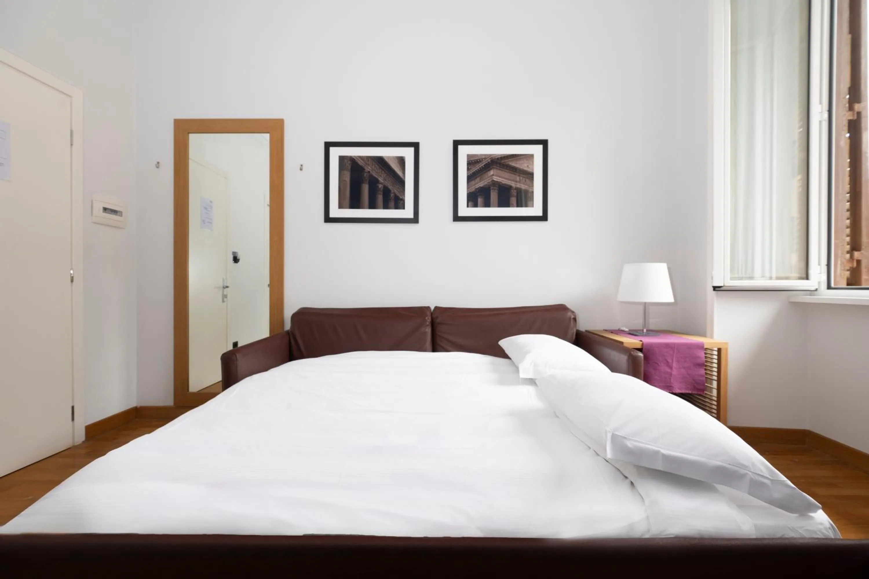 Bed in Sky Blue Place Rome