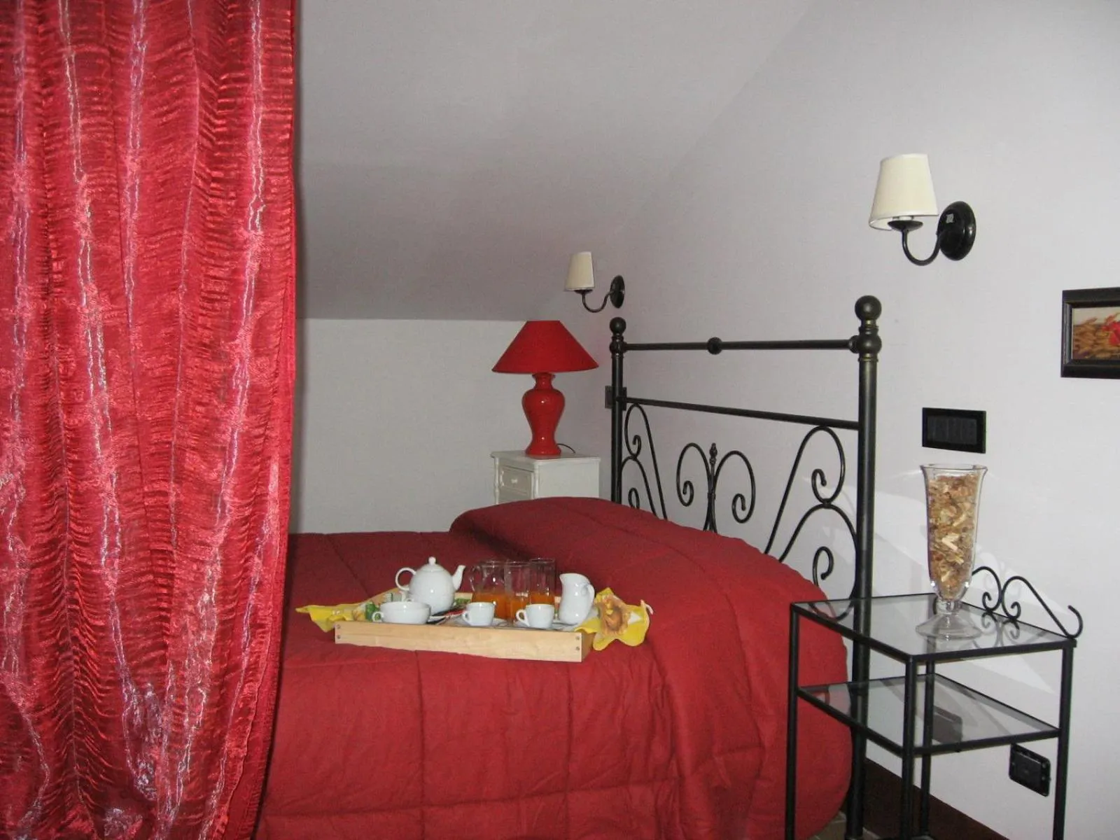 Bedroom, Bed in Agriturismo La Gismonda