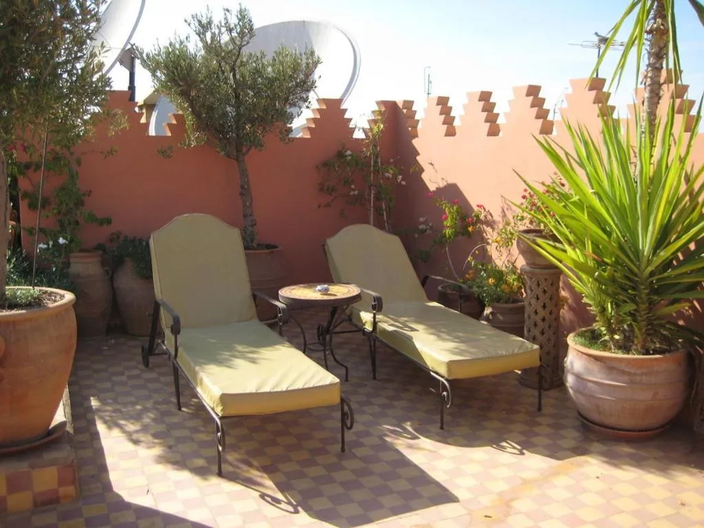 Balcony/Terrace in Riad Ifoulki