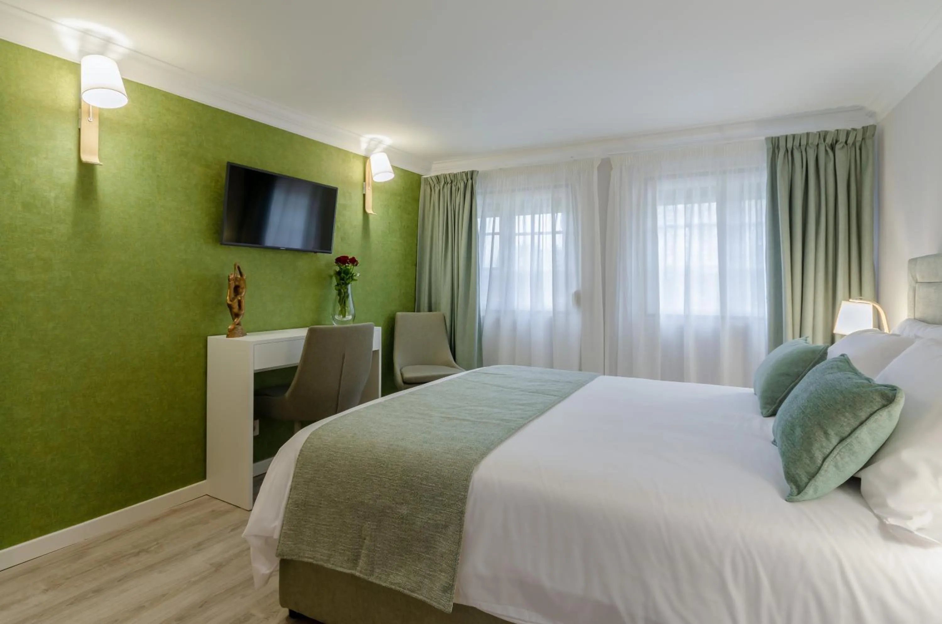 Bed in Ver Belém Suites