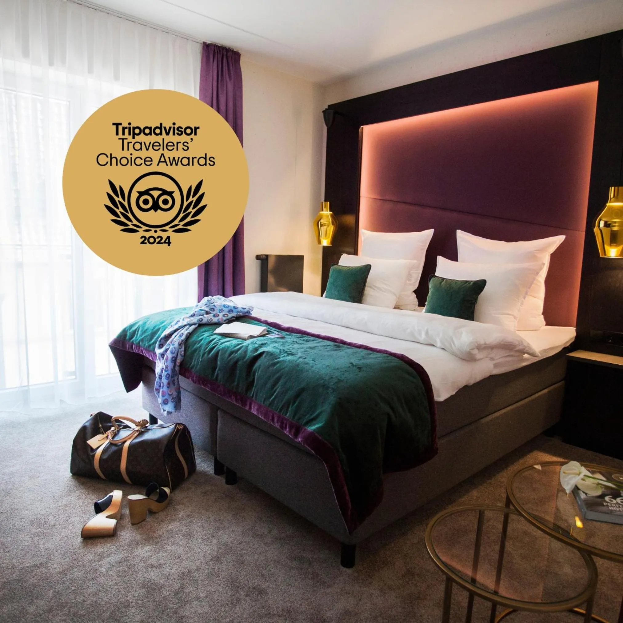 Bed in ONNO Boutique Hotel & Apartments